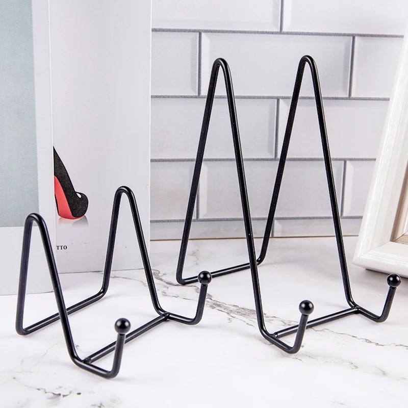 Metal Frame Holder Display Stands for Picture Plate Book Photo Easel 6&Prime; 8&Prime; USA