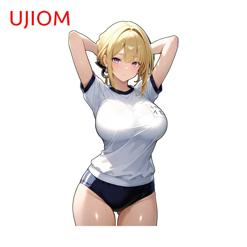 UJIOM Zenless Zone Zero Evelyn Chevalier Big Chest Wall Sticker Artistic Eye
