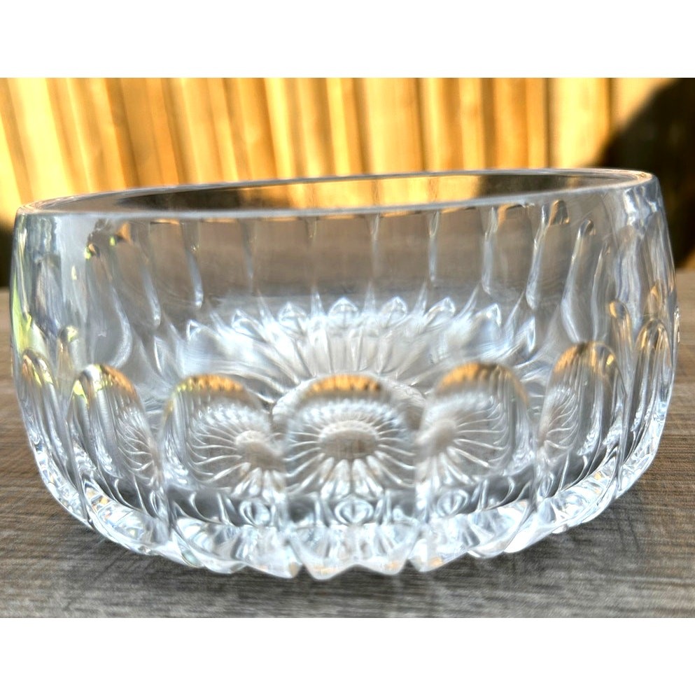 Gorham Althea Collection West Germany Full Lead Crystal 6&Prime; Bowl