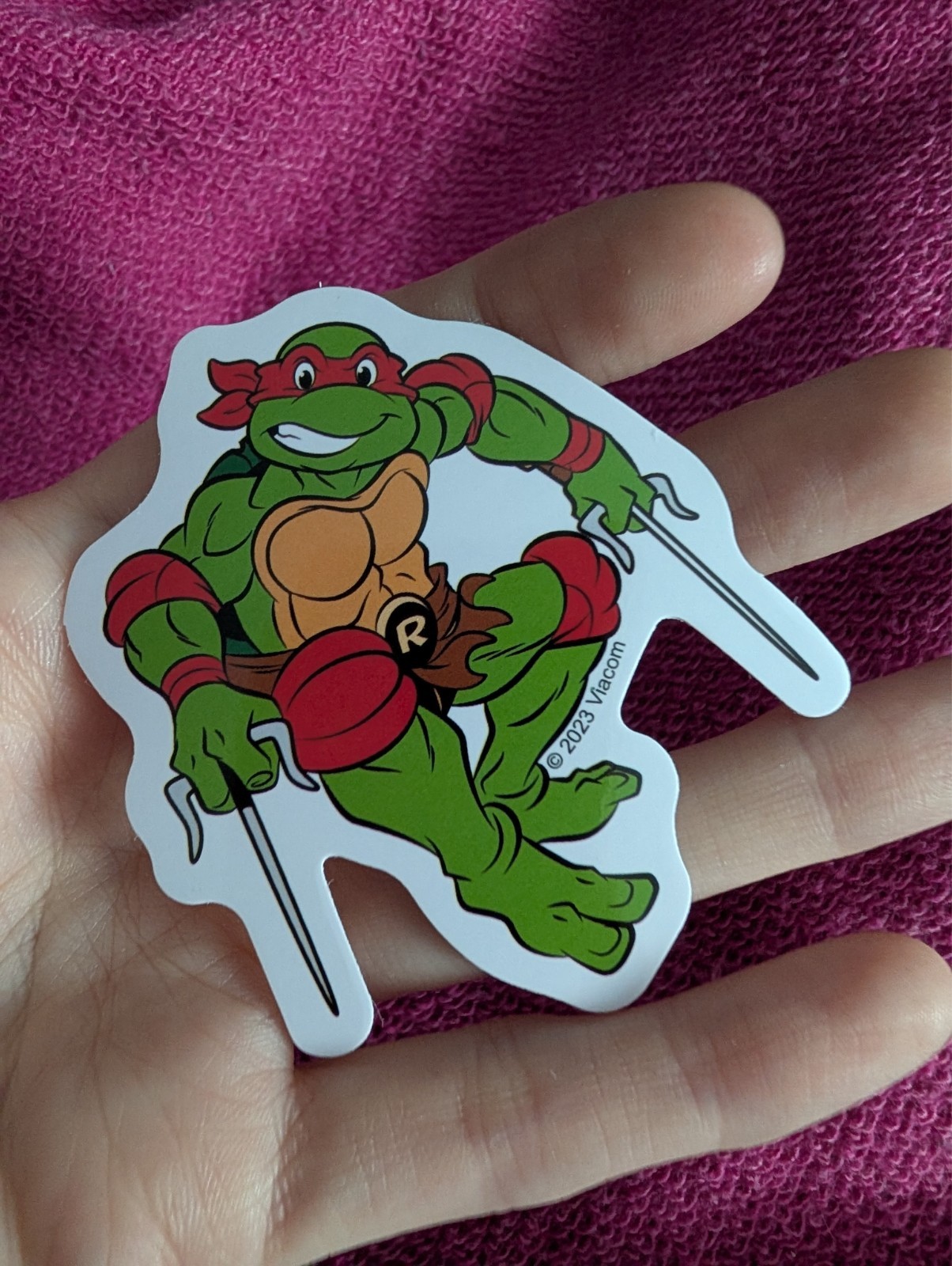Teenage Mutant Ninja Turtles, TMNT, Vinyl Sticker, Raphael