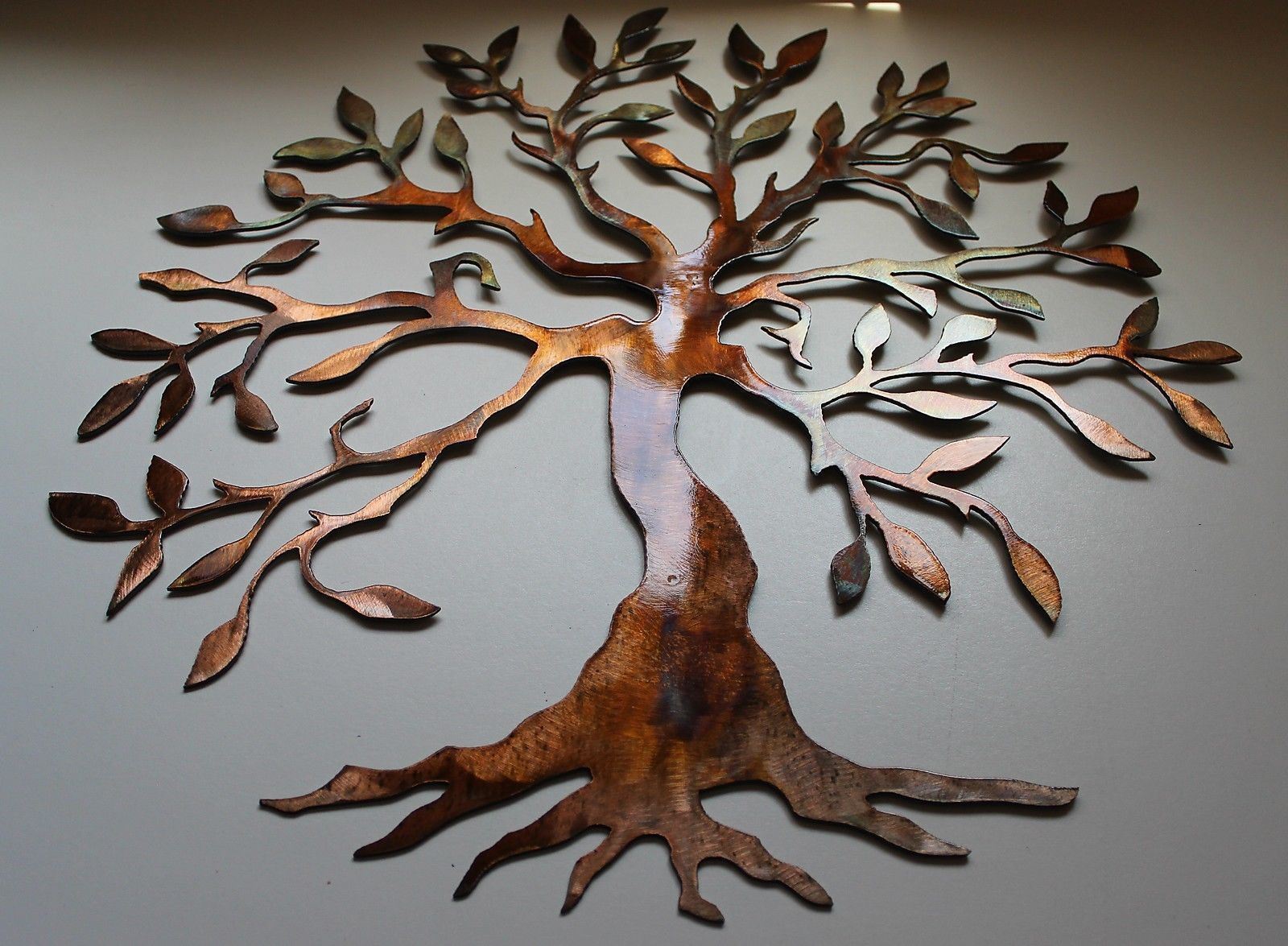 Olive Tree of Life – Metal Wall Art – Copper 36&Prime;