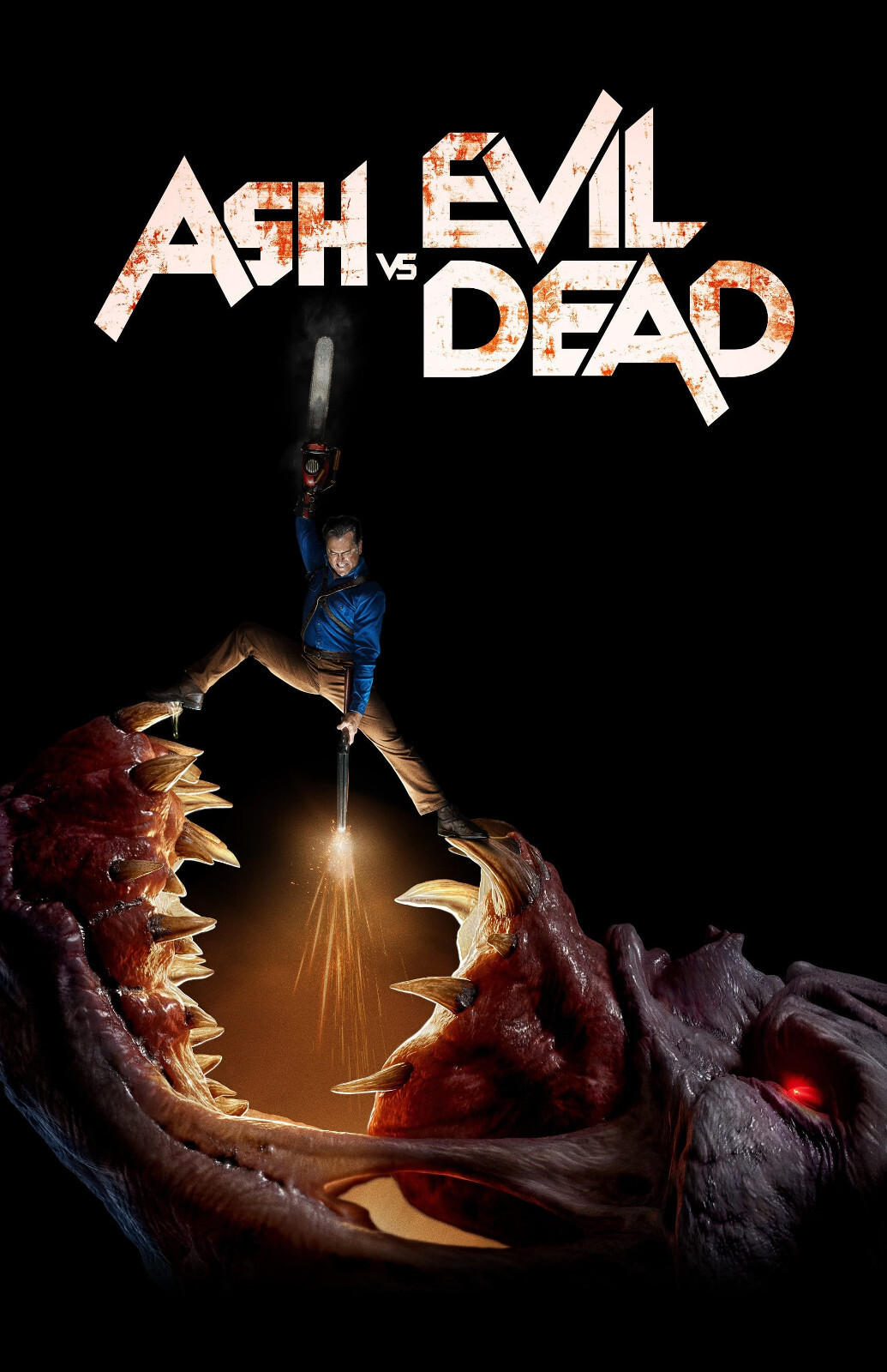 BB0428 Ash vs Evil Dead Show By Sam Raimi 2015 Movie Poster 11×17