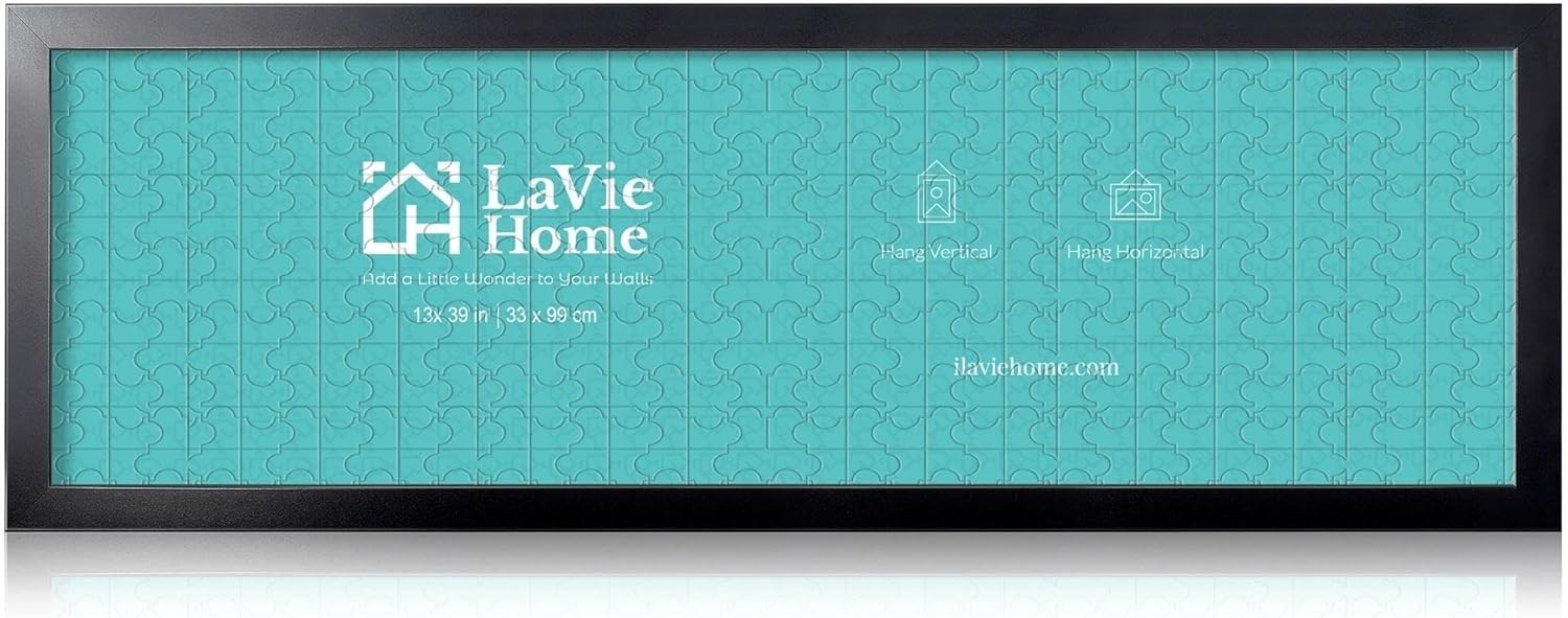 13×39 Black Picture Frame – Minimalist Style Decor