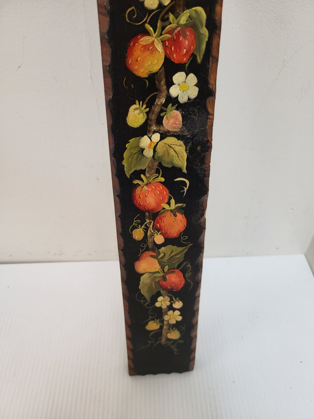 25×2 1/2 Inch Hand Painted Kitchen Wall Art Piece Of Wood