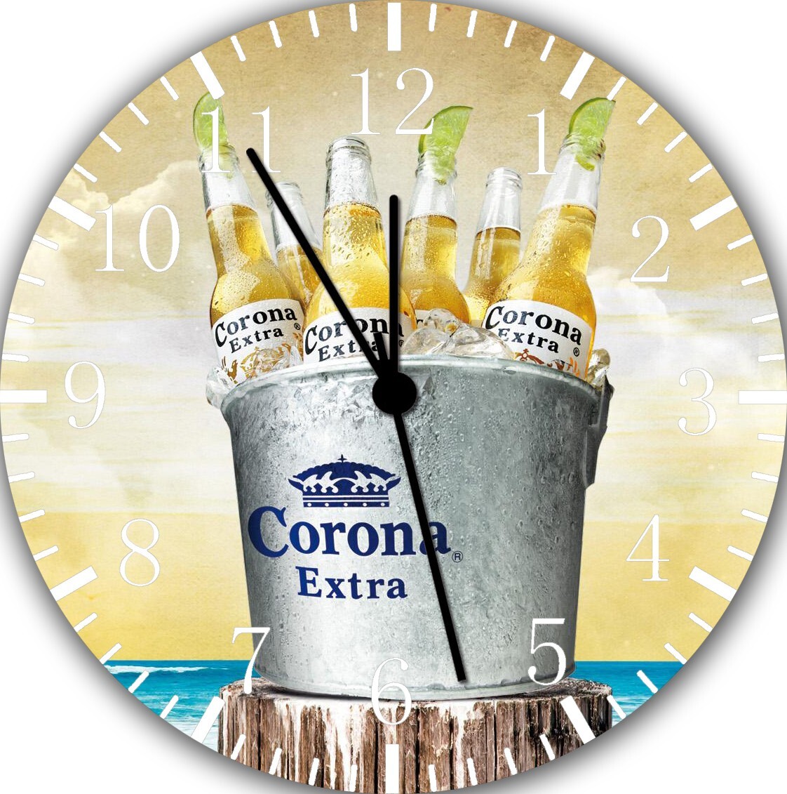 Corona Beer Wall Clock G100 Personalized option with adding name