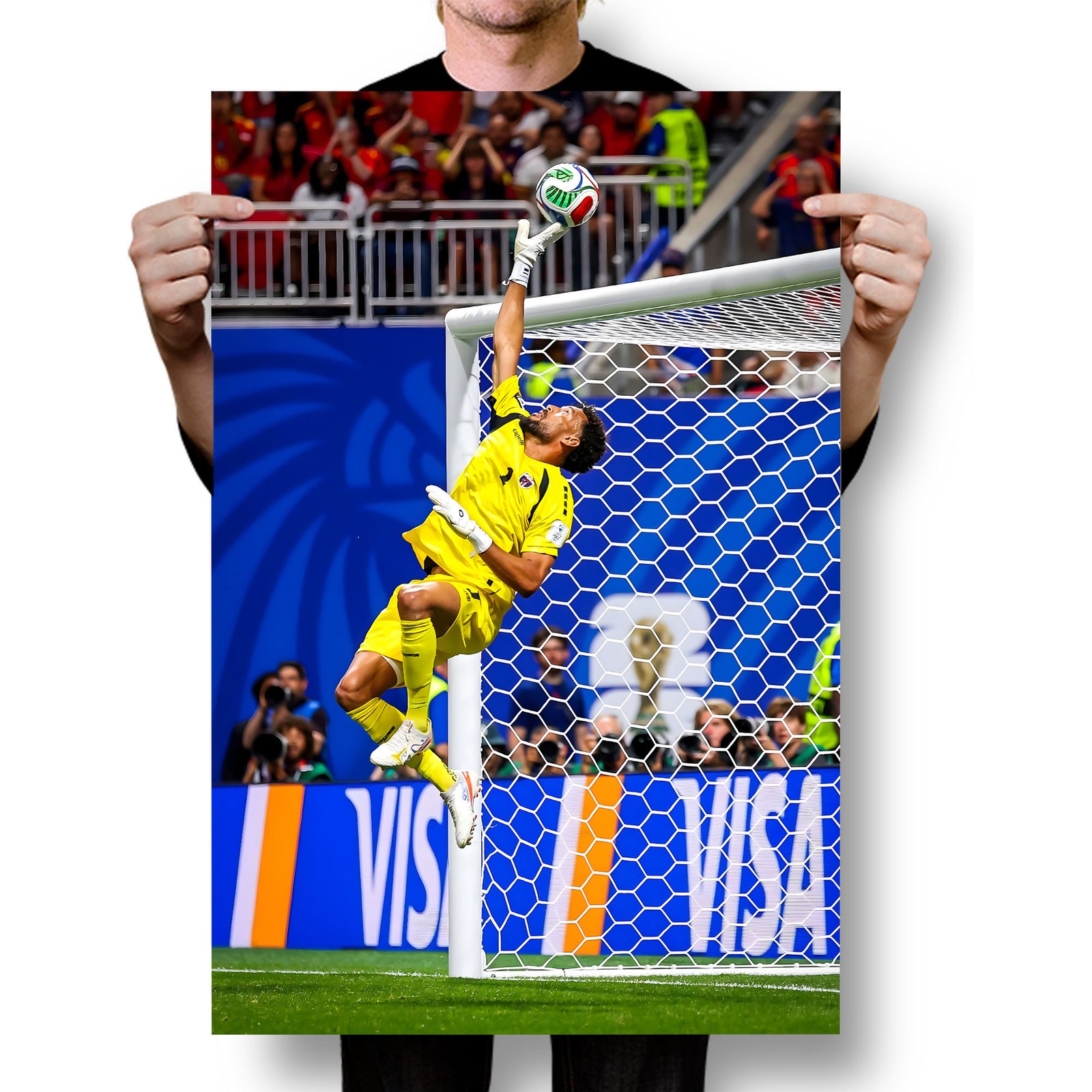 Cabo Verde Soccer Fans Vozinha Goal Save – World Cup 26 Tribute – POSTER 20&Prime;x30&Prime;