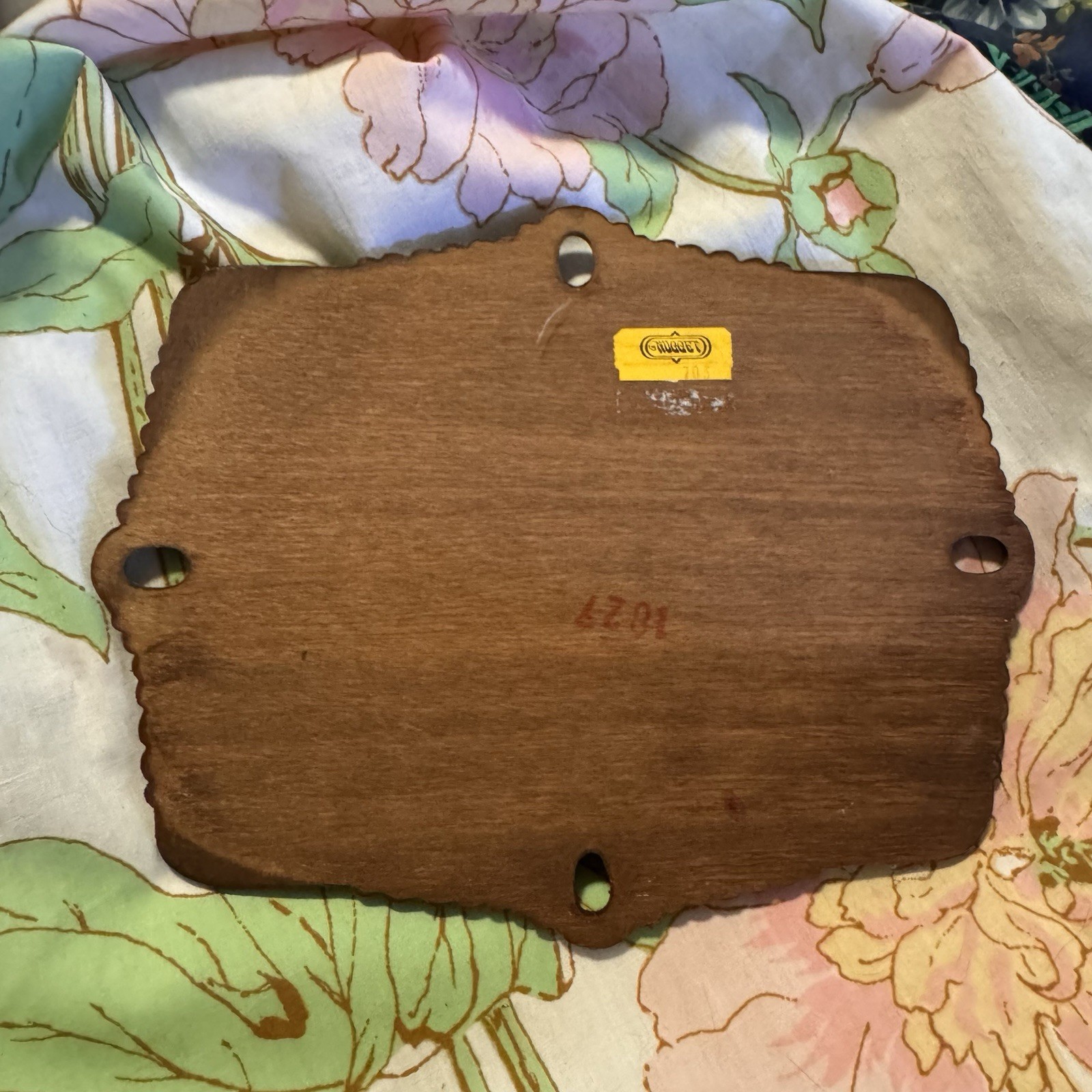 Vintage Friendship’s Recipe Wall Plaque Faux Wood Kitchen Cottage Decor