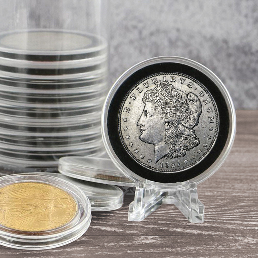 OnFireGuy Coin Easels 10pcs Small Coin Display Stand Easels for Coin Holders
