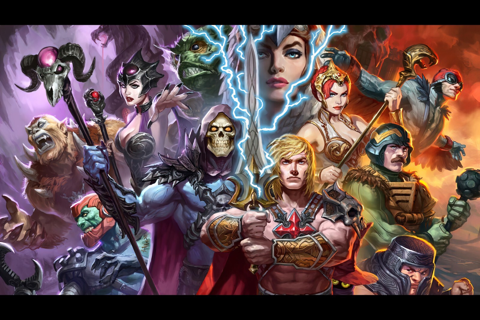 He-Man Poster Wall Art Home Decor Photo Prints 16×24, 20×30, 24×36&Prime;
