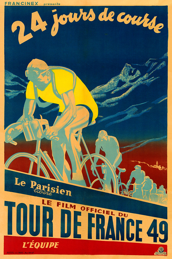 1949 TOUR DE FRANCE POSTER