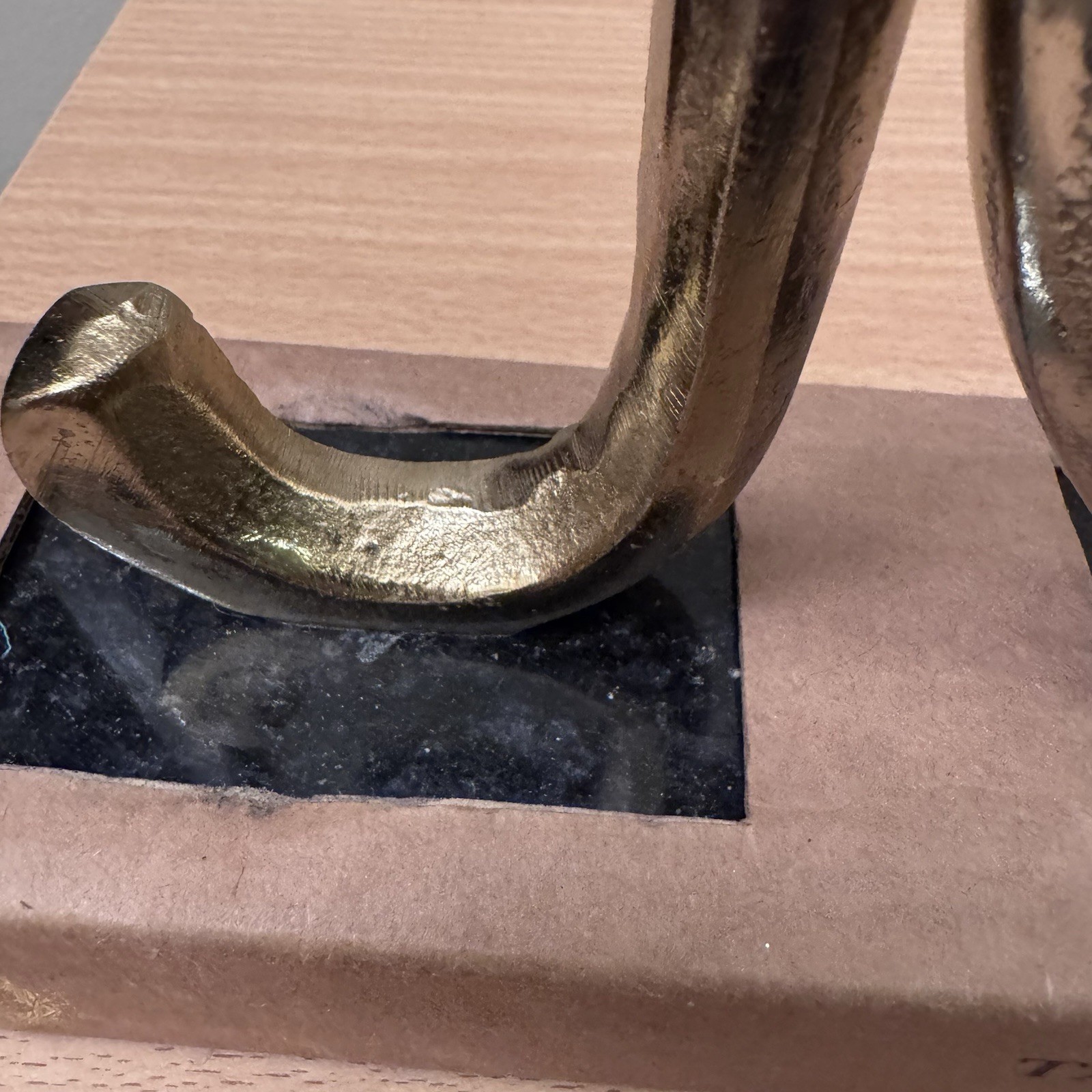 JOY Tabletop Decor Gold Set In Black Marble Handcrafted In India