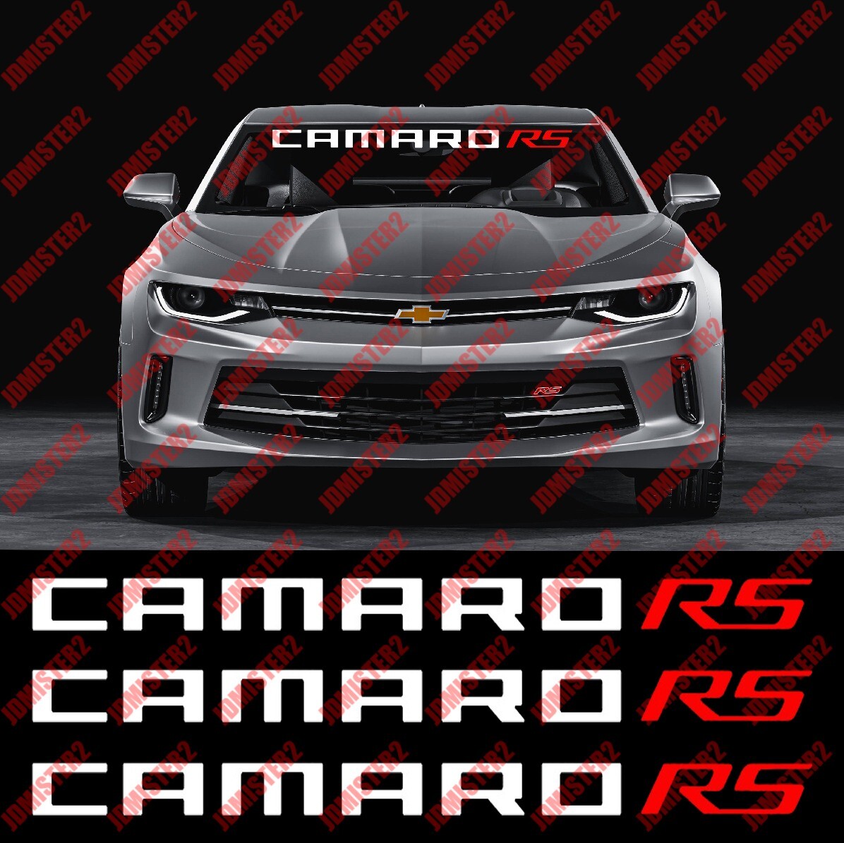 Camaro RS Decal Camaro Die Cut Vinyl Sticker Camaro SS – Any Size