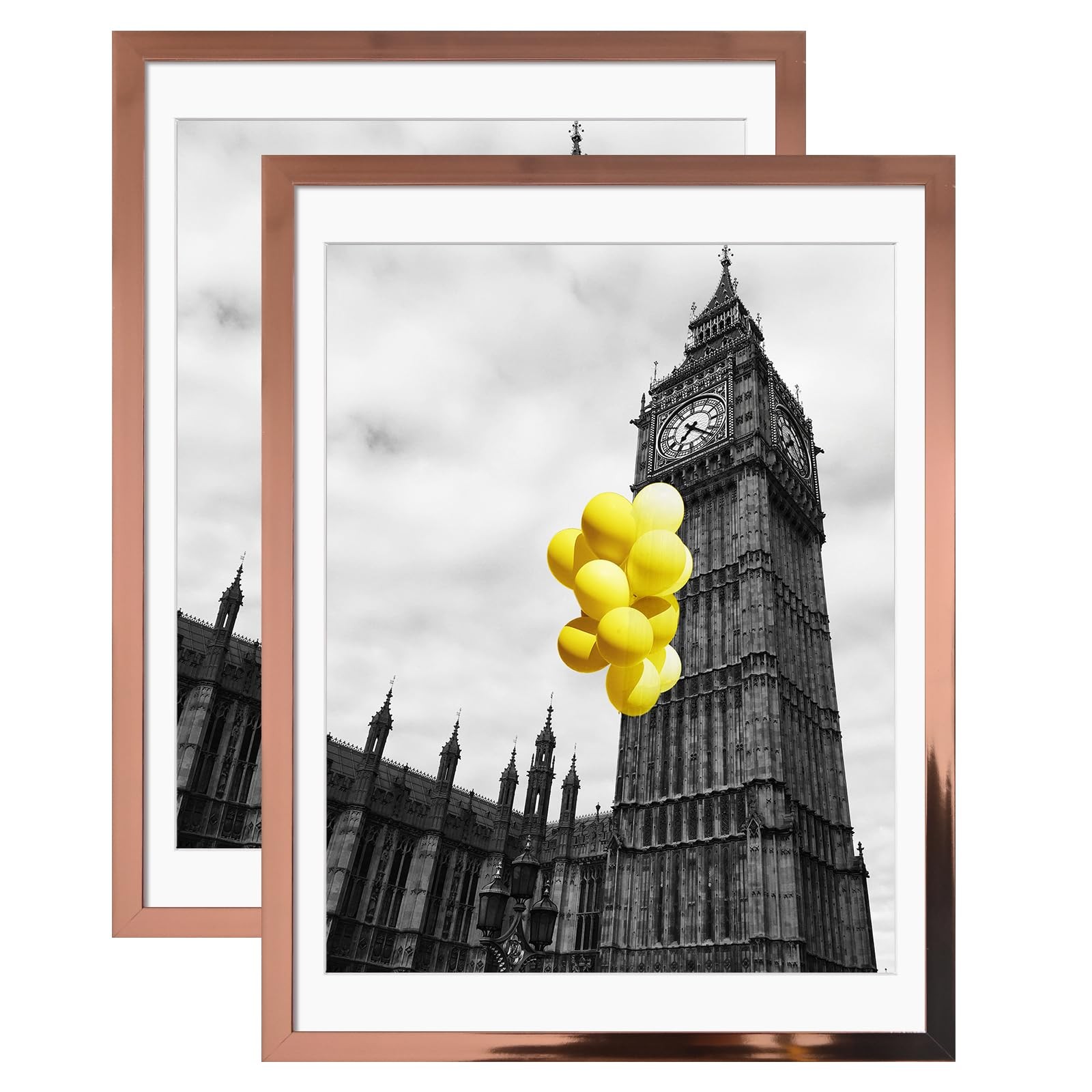 12×16 Picture Frame 2 Pack, Made of High Definition Plexiglass for 12 x 16 Ro…