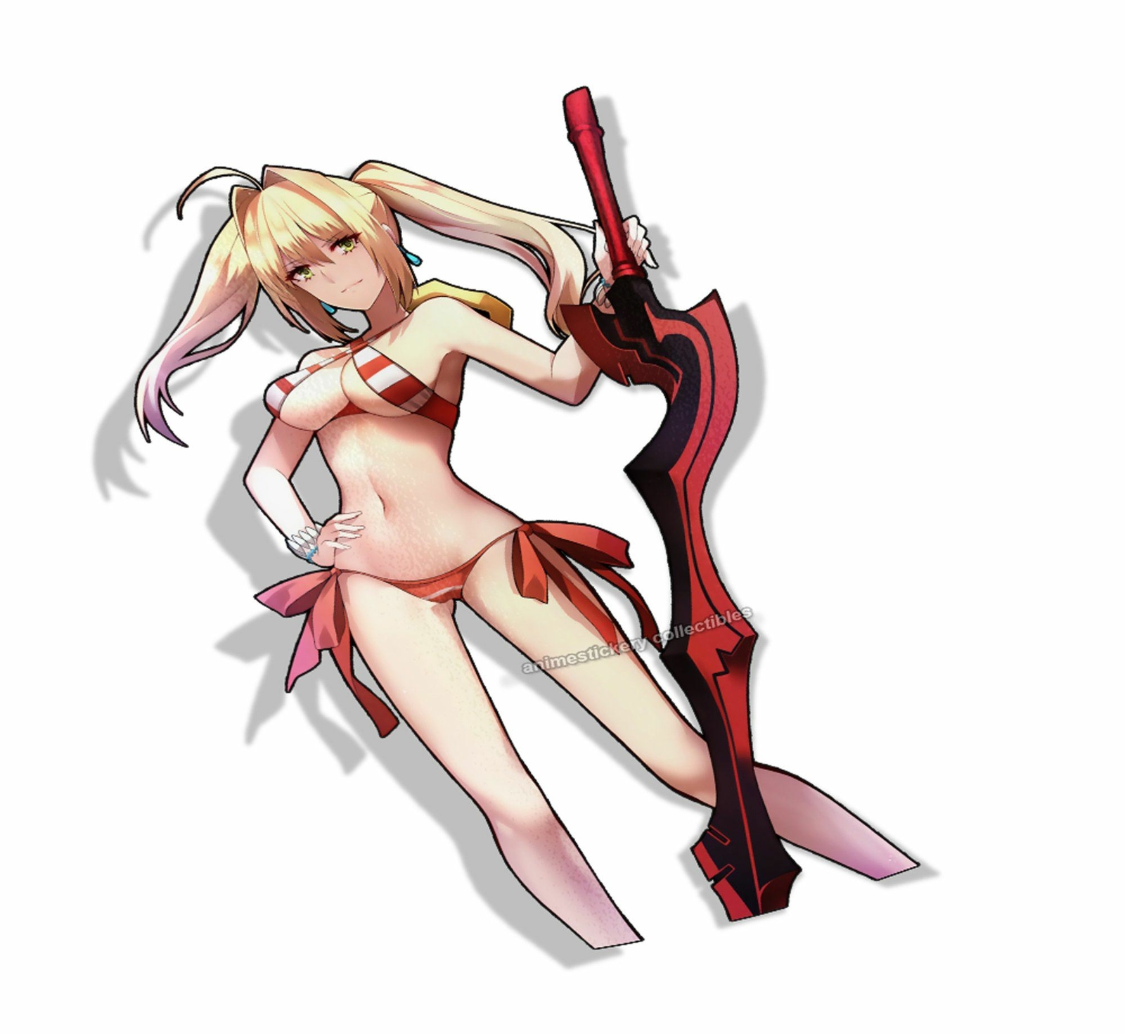 Saber | Fate/Grand Order – Anime Vinyl Transfer Car Stickers