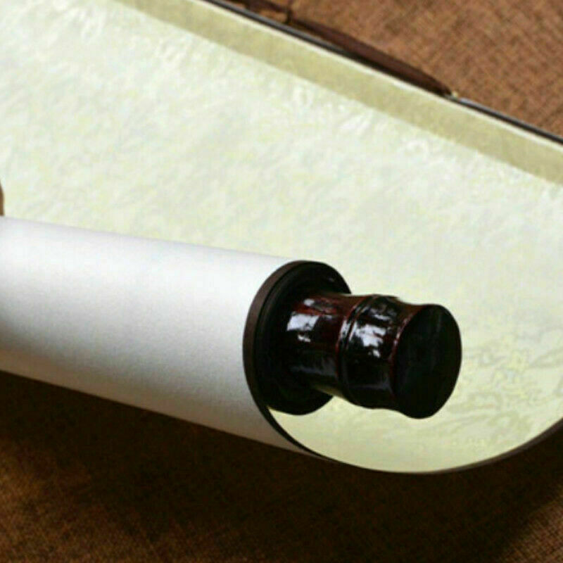 Chinese Xuan Paper Blank Scrolls Vertical Wall Scroll Retro Calligraphy Supply