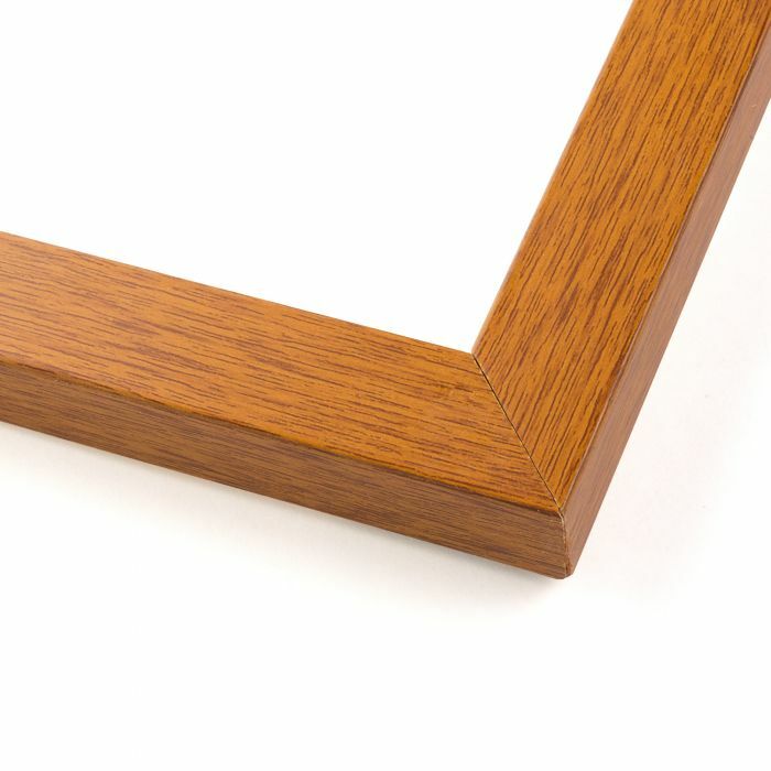 30×40 – 30 x 40 Honey Pecan Flat Solid Wood Frame with UV Framer&rsquo;s Acrylic & Foa