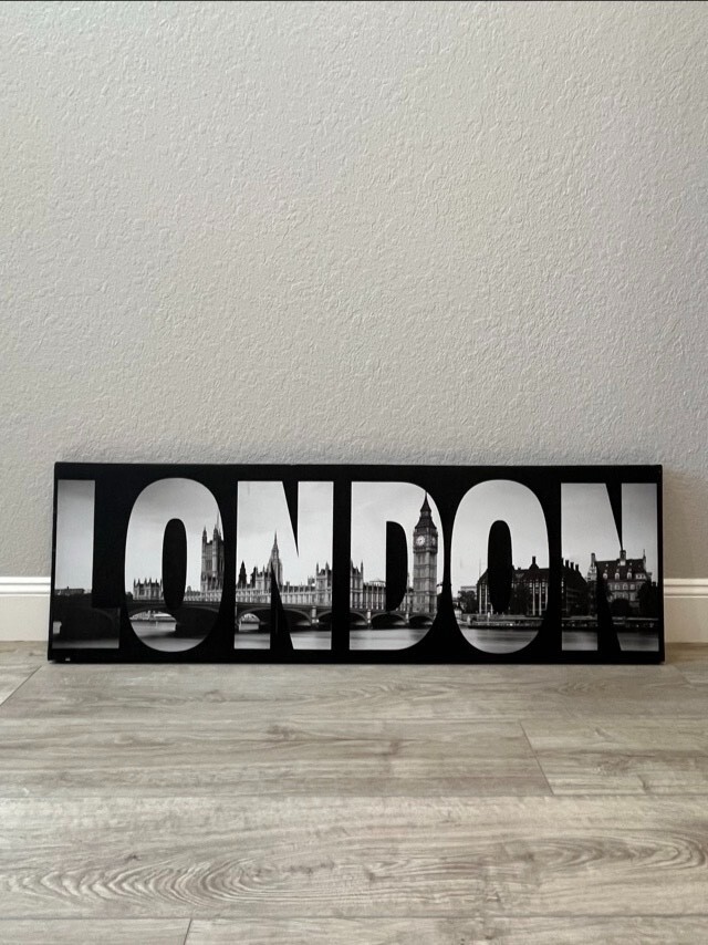 London Stretched Canvas Picture