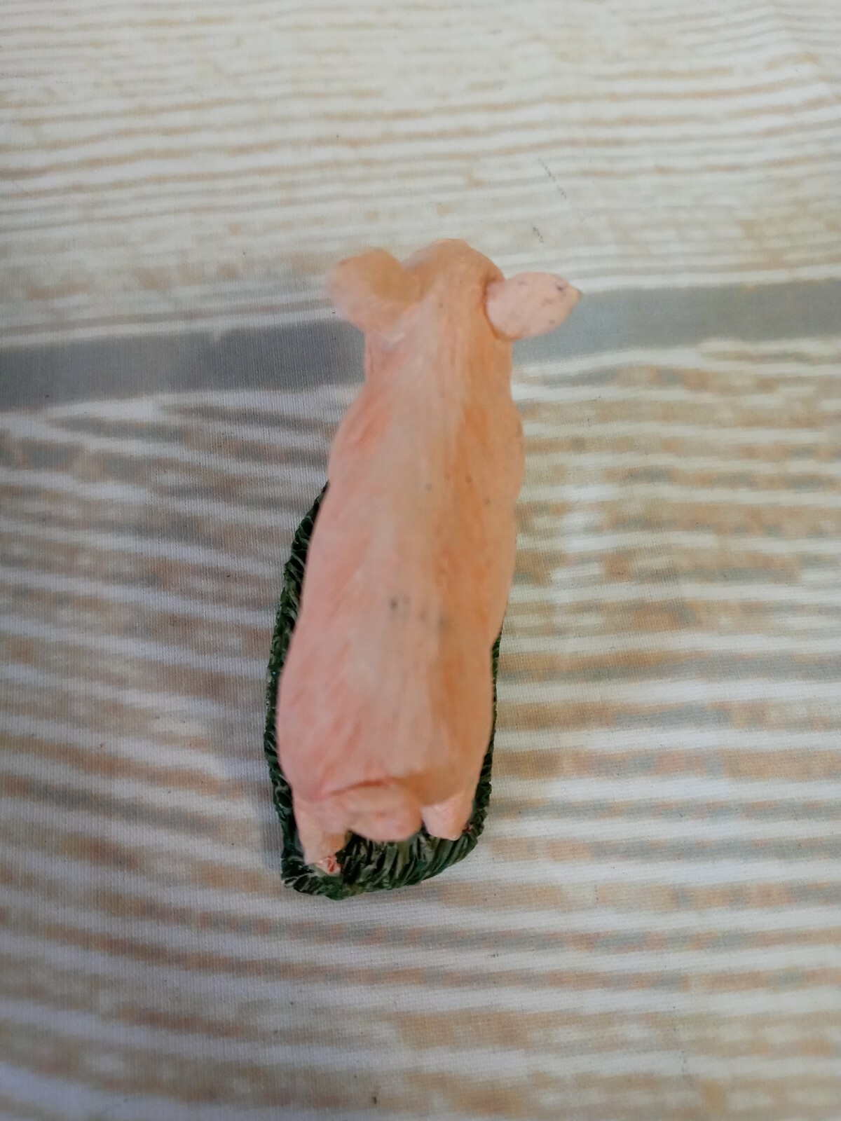 New! Mini PIG Hog Sow Decor Table Tier Tray Resin Farmhouse Ranch Country Bacon