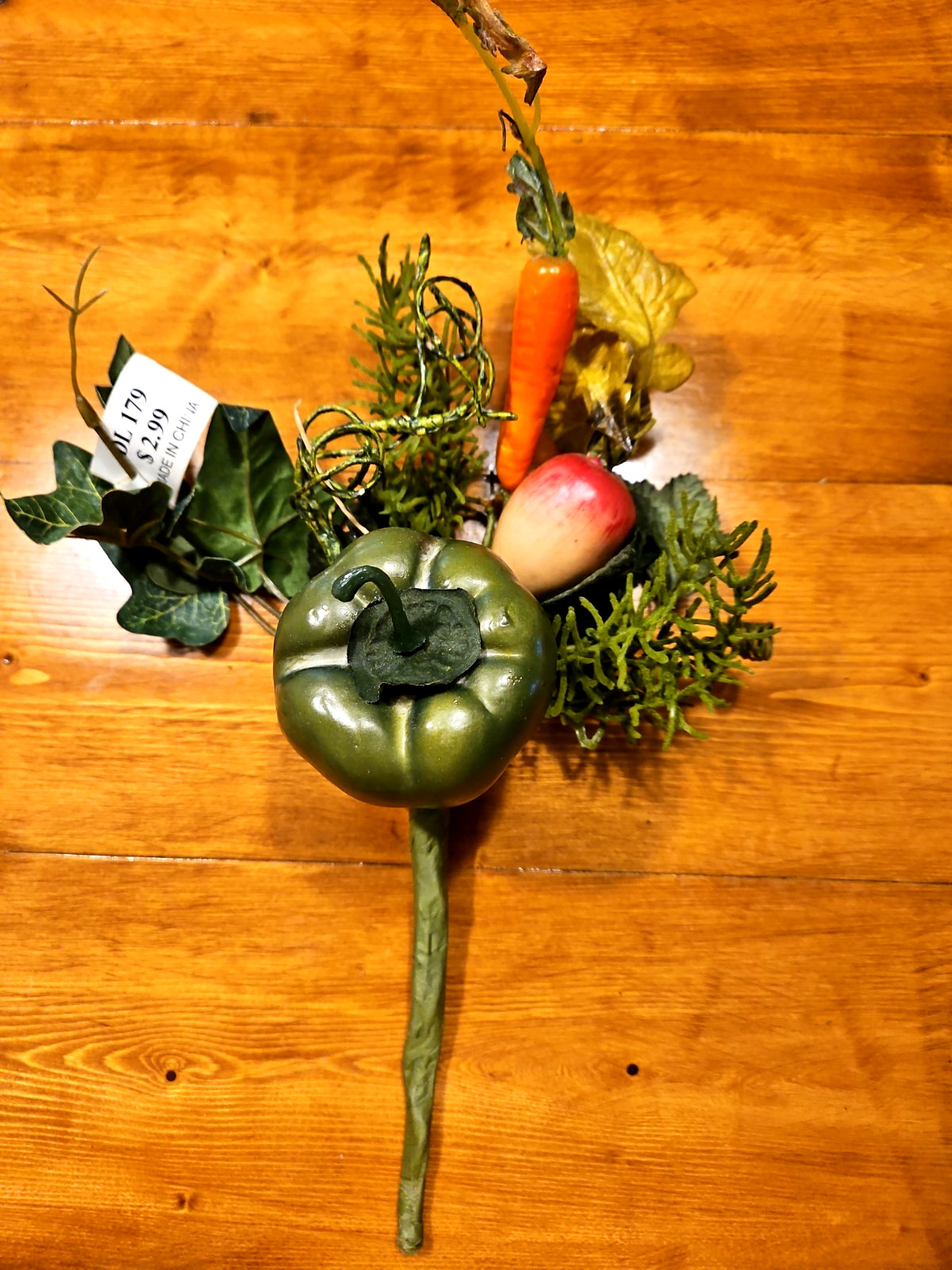 Lot Of 11, Various Artificial Produce Items