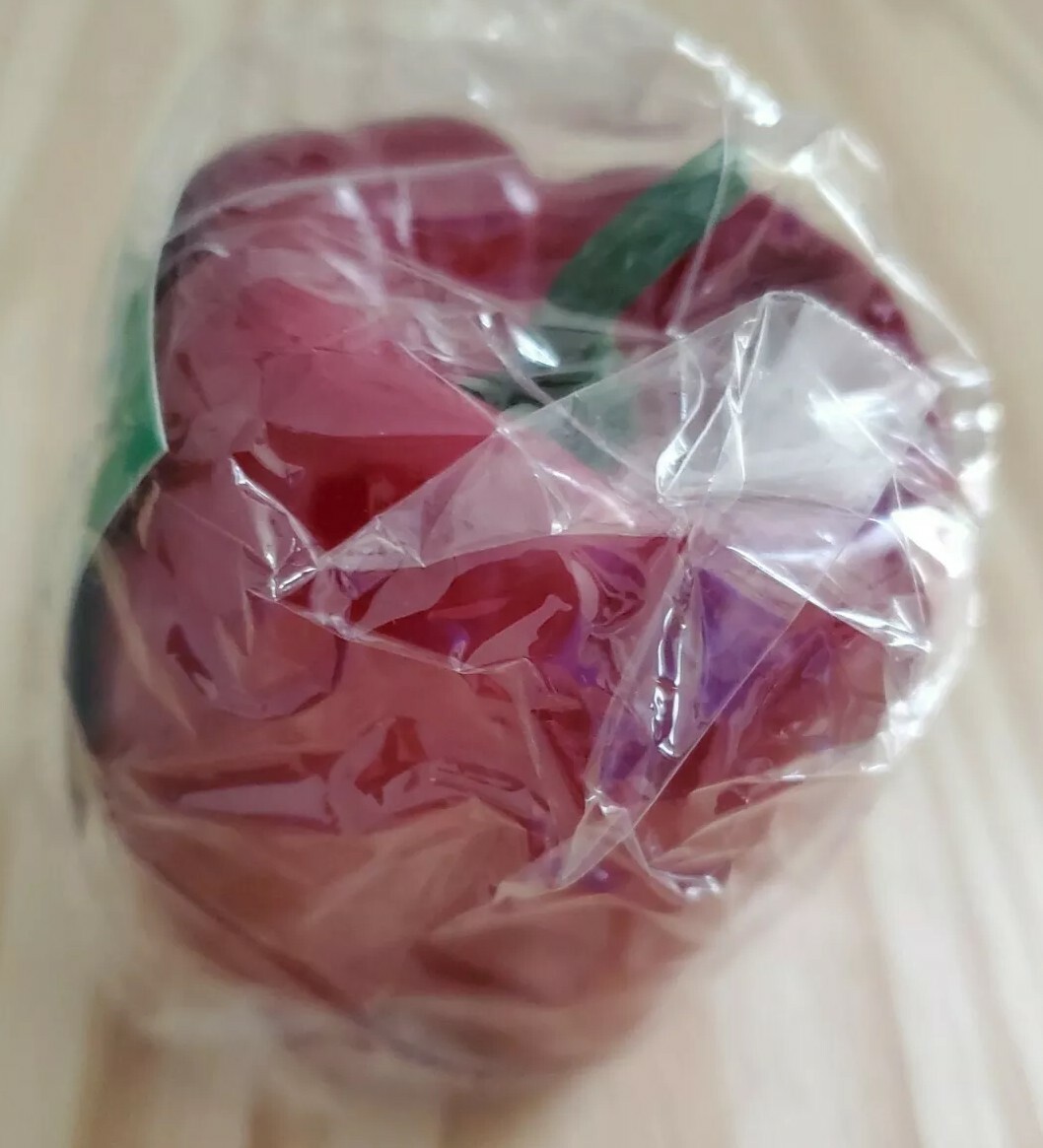Artificial Red Bell Pepper Fake Vegetable Realistic Looking Piece 1 Count