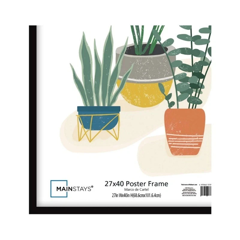 Mainstays 27 » x 40 » Black Basic Poster Frame