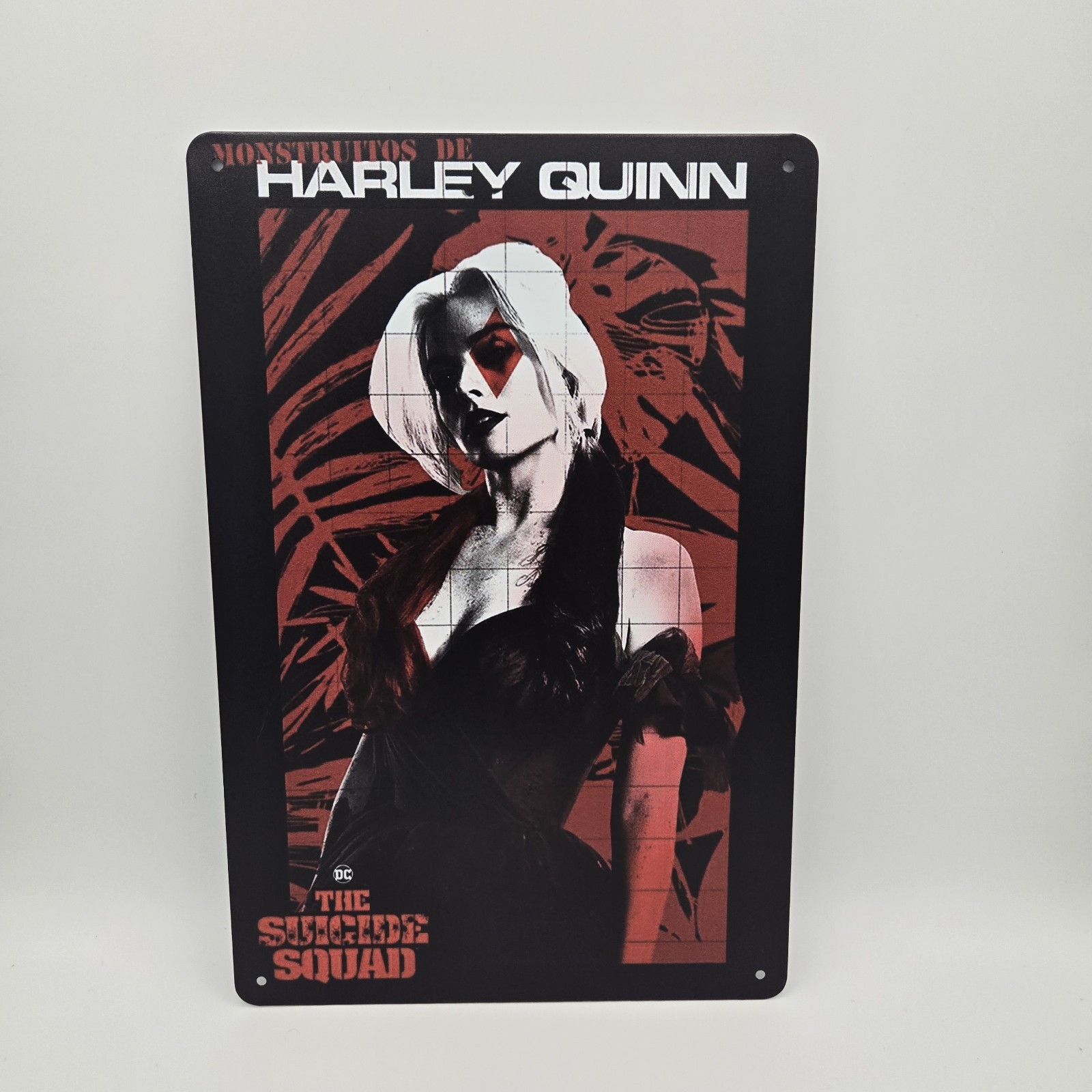 Harley Quinn Metal Sign 12&Prime; x 8&Prime;
