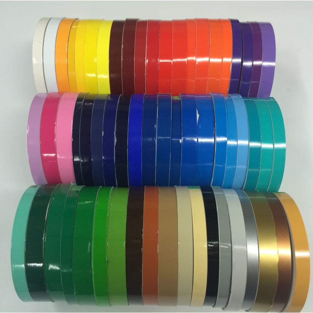 1/4&Prime; Pink Vinyl Pinstriping Tape Stripe Decals & Stickers for Crafting