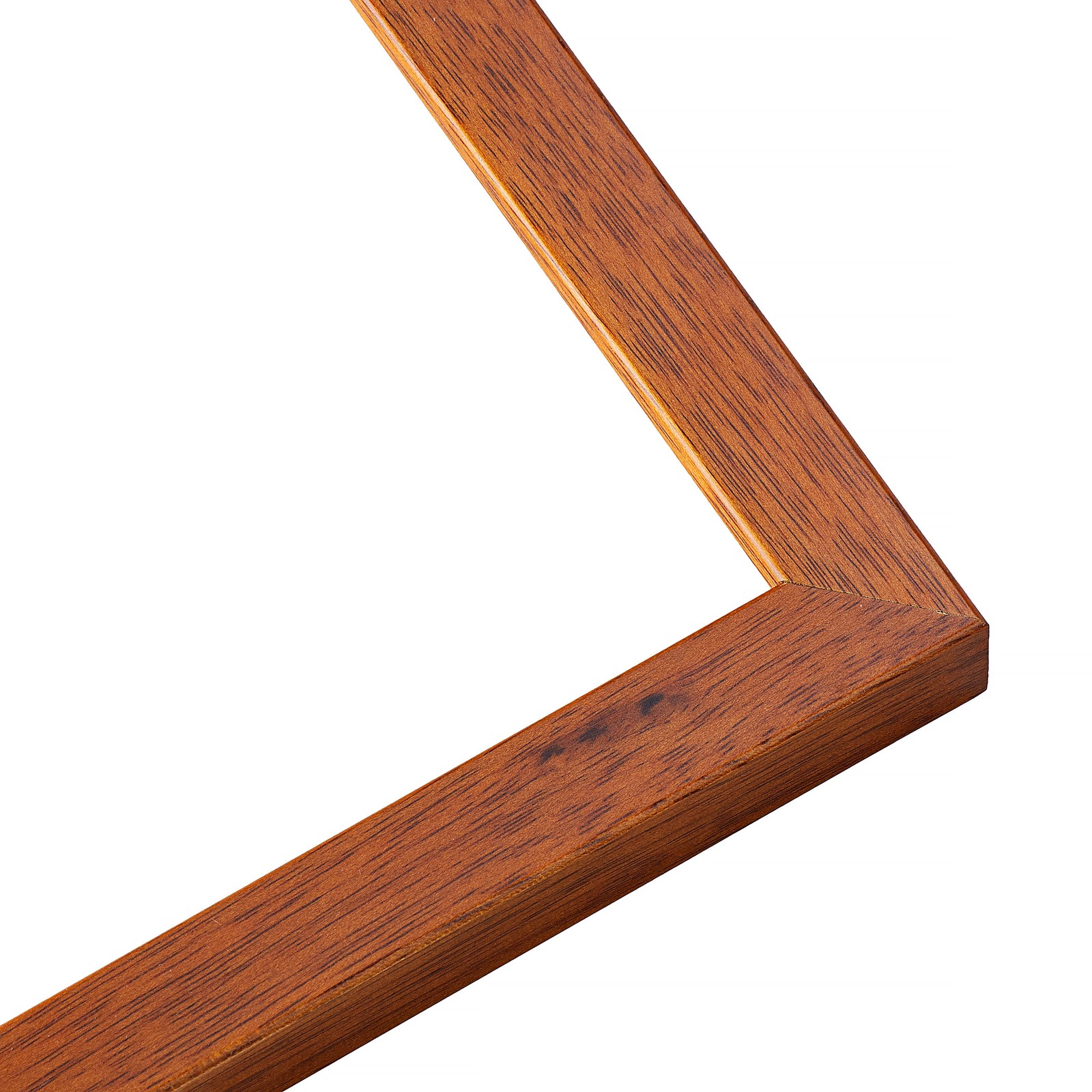 4×8 In Honey Brown Real Wood Picture Frame Width 0.75 inches | Interior Frame De