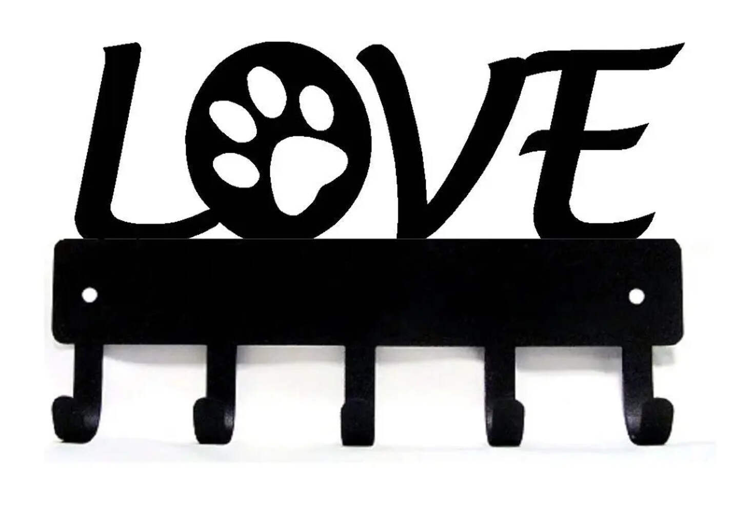 Love Paw (Dogs) Key Holder & Leash Hanger – Show Your Love for Dogs