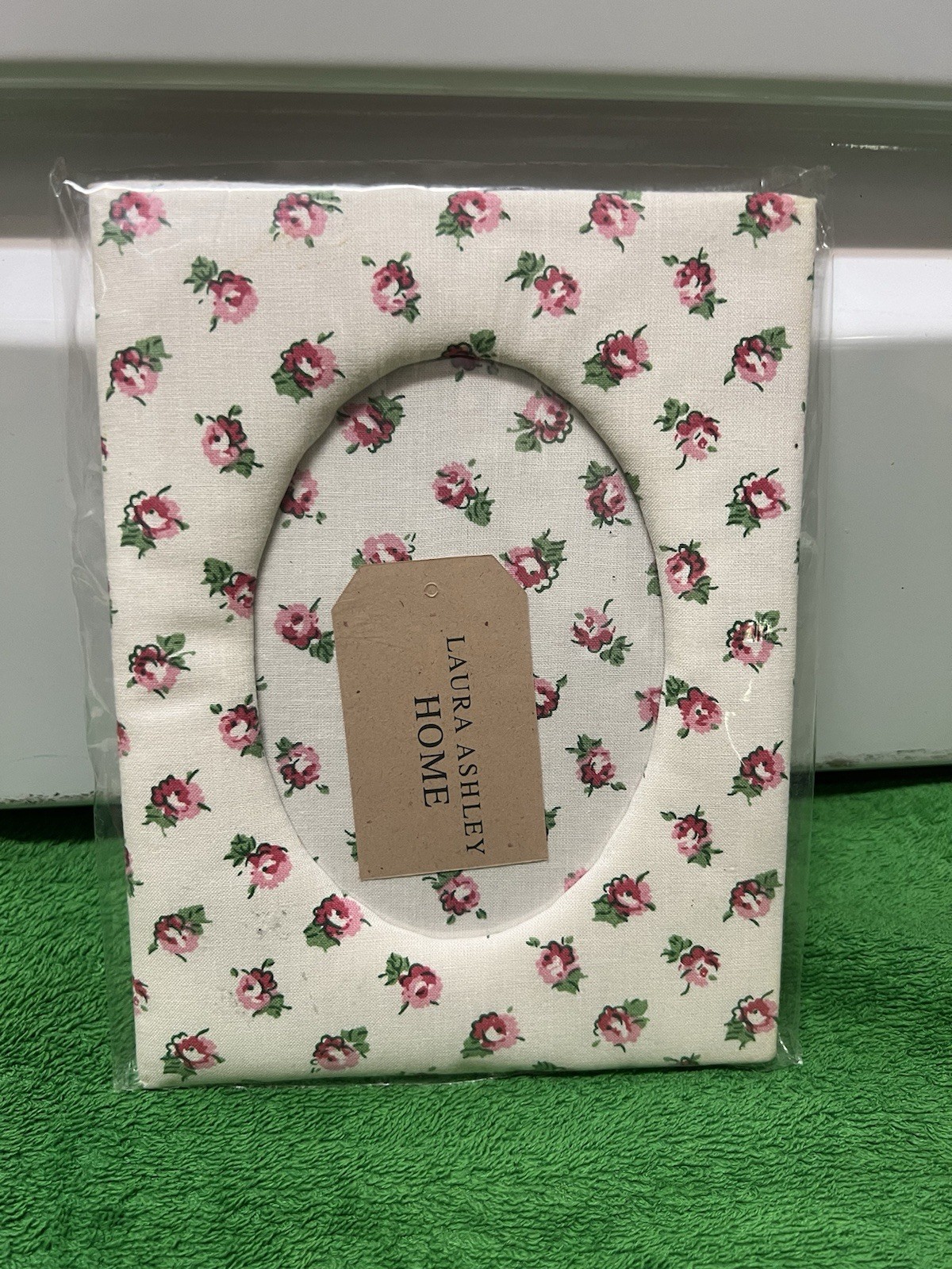 Laura Ashley Clarissa Fabric Photo Frame 4” X 6” Brand New