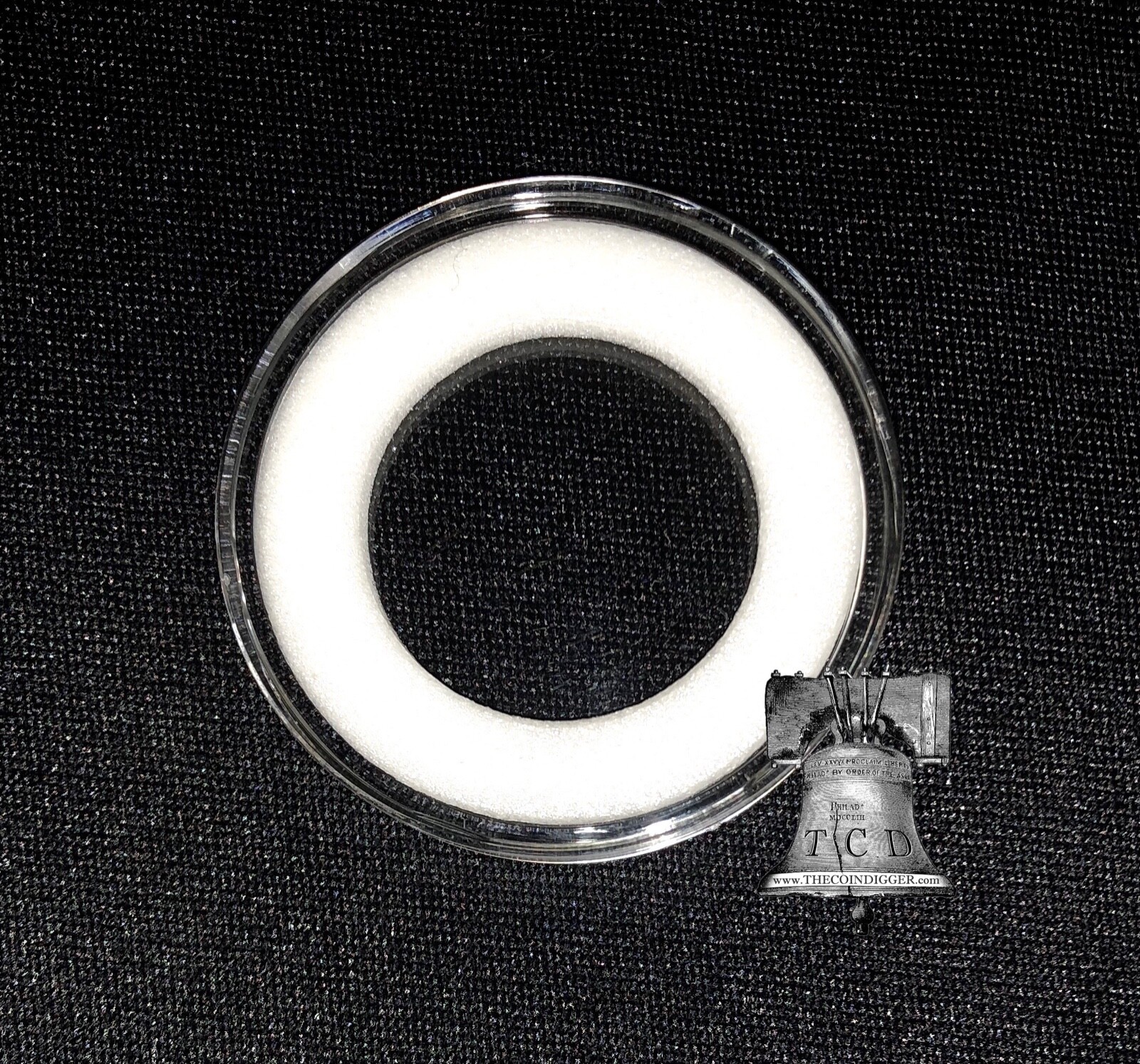 Air-tite Coin Holder Steel Velvet Storage Box + Model I 33-42mm Capsule Case