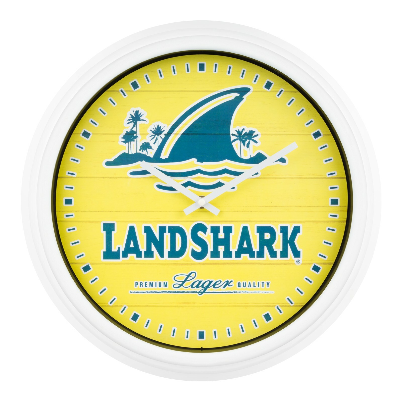 433-3841LS Margaritaville 15.75&Prime; Indoor/Outdoor Wall Clock – Landshark Design