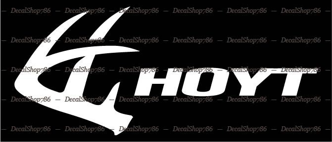 HOYT ARCHERY – Hunting/Outdoor Sports – Car Vinyl Die-Cut Peel N&rsquo; Stick Decals