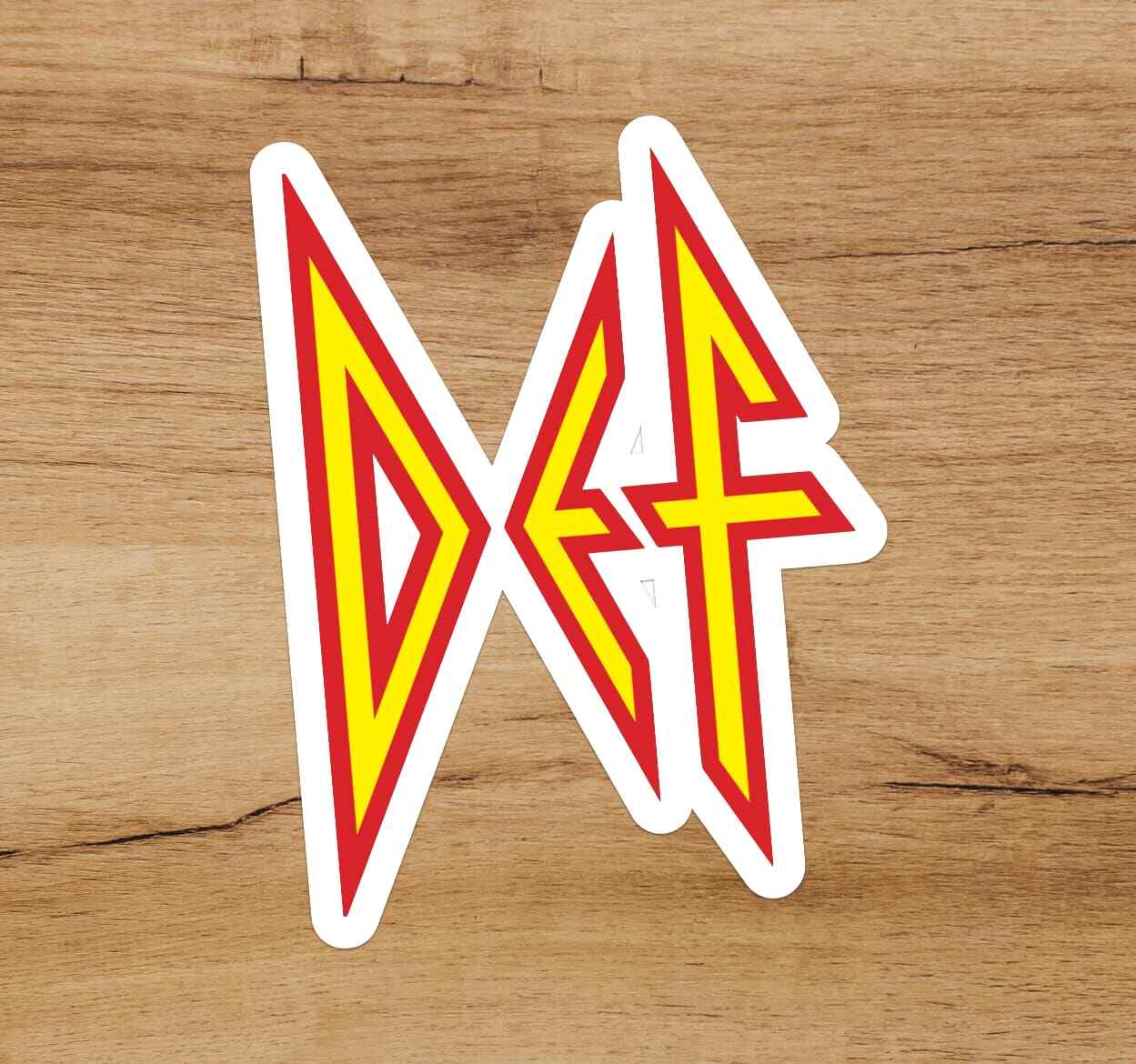 Def Leppard 3&Prime; Premium Quality Vinyl Decal Sticker Heavy Metal Rock Joe Elliott
