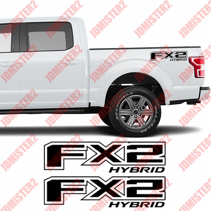 Fx2 Hybrid Decal F-150 FX2 4×2 Truck Decal Die Cut Vinyl Sticker – Any Size