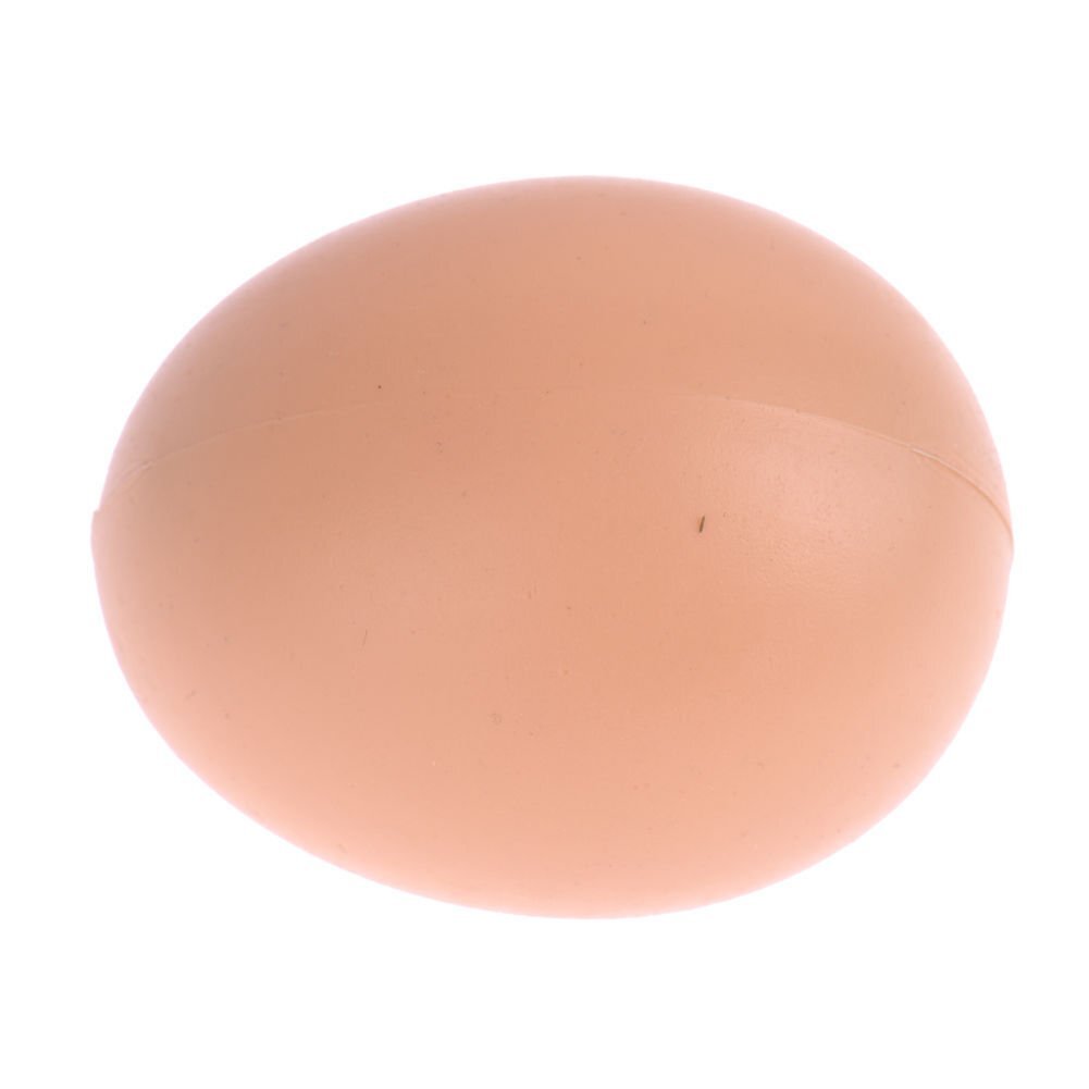 30× Liftlike Chicken Egg Plastic Fake Eggs 2&Prime; Fake Dummy Egg Hen Joke Prank US
