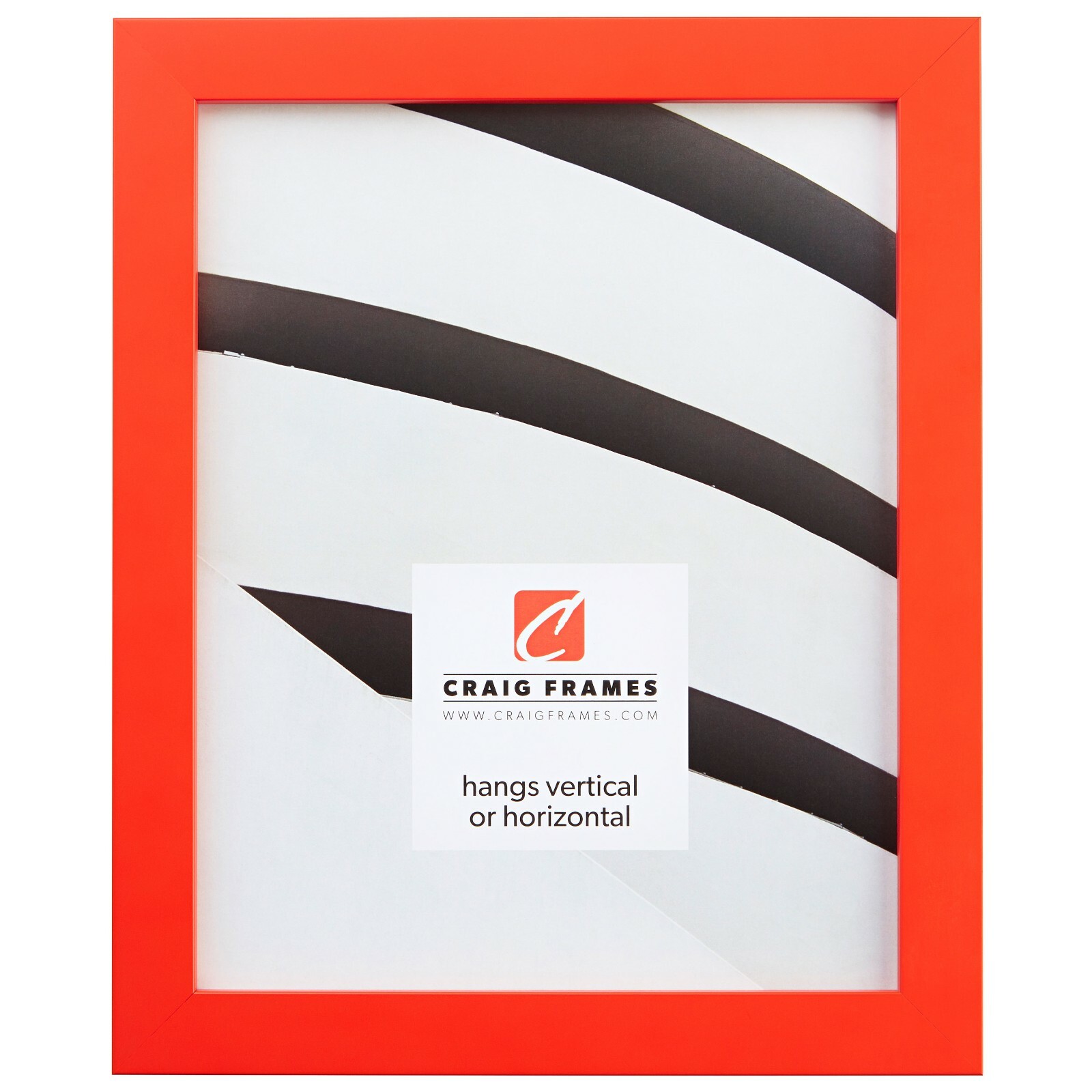 Craig Frames Confetti Primary, .875&Prime; Wide Modern Picture Frame, Various Colors