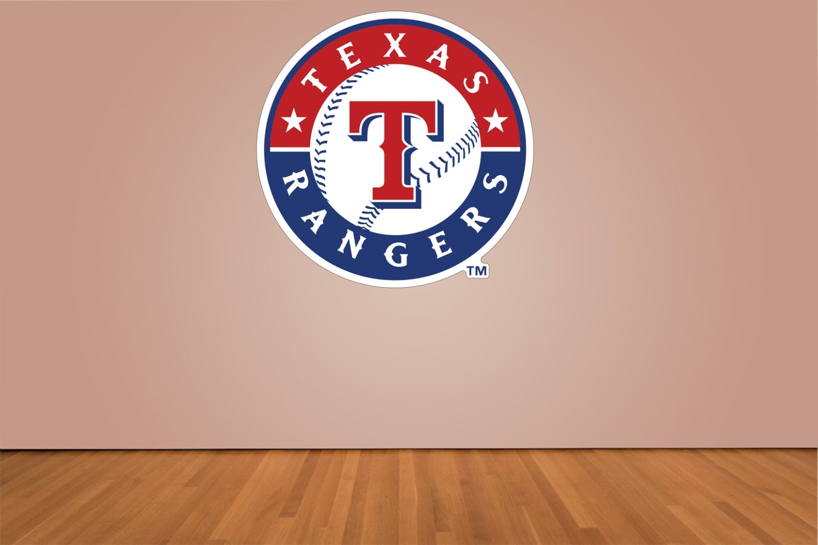 Texas Rangers Indoor Wall Vinyl Decal Sticker 5&Prime; – 52&Prime;