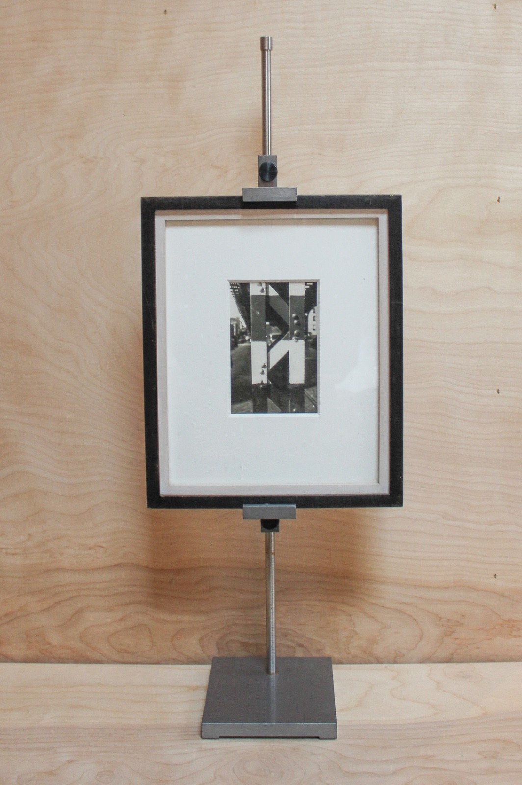 Adjustable Easel Display Stand – Steel & Enamel – Art Deco Style