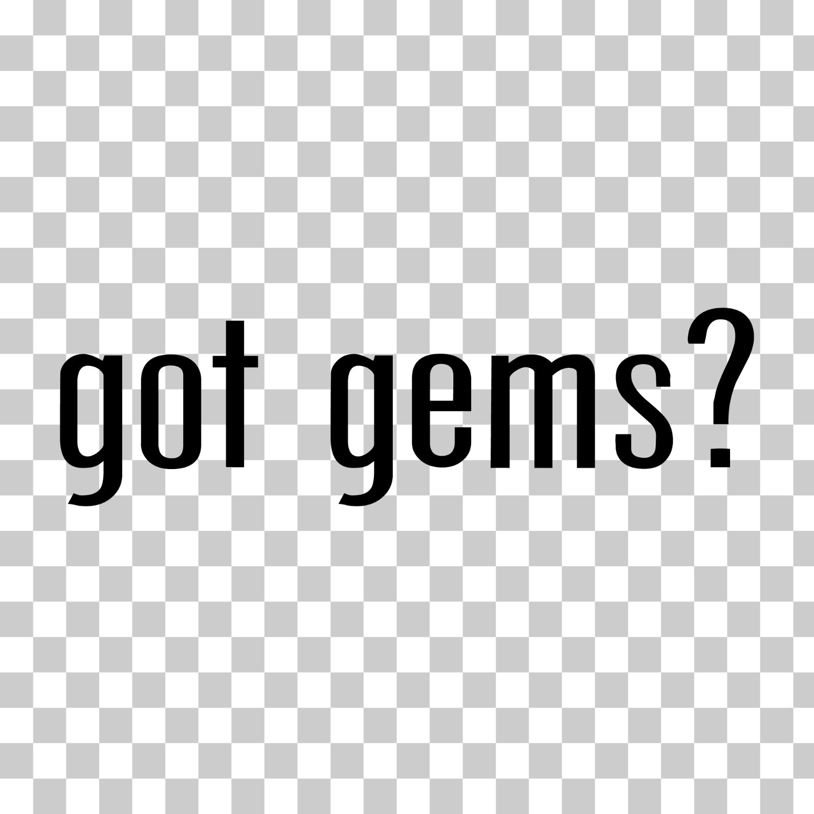 Got Gems? Custom Vinyl Sticker / Decal Jewelry Treasure Stone Crystal Handmade