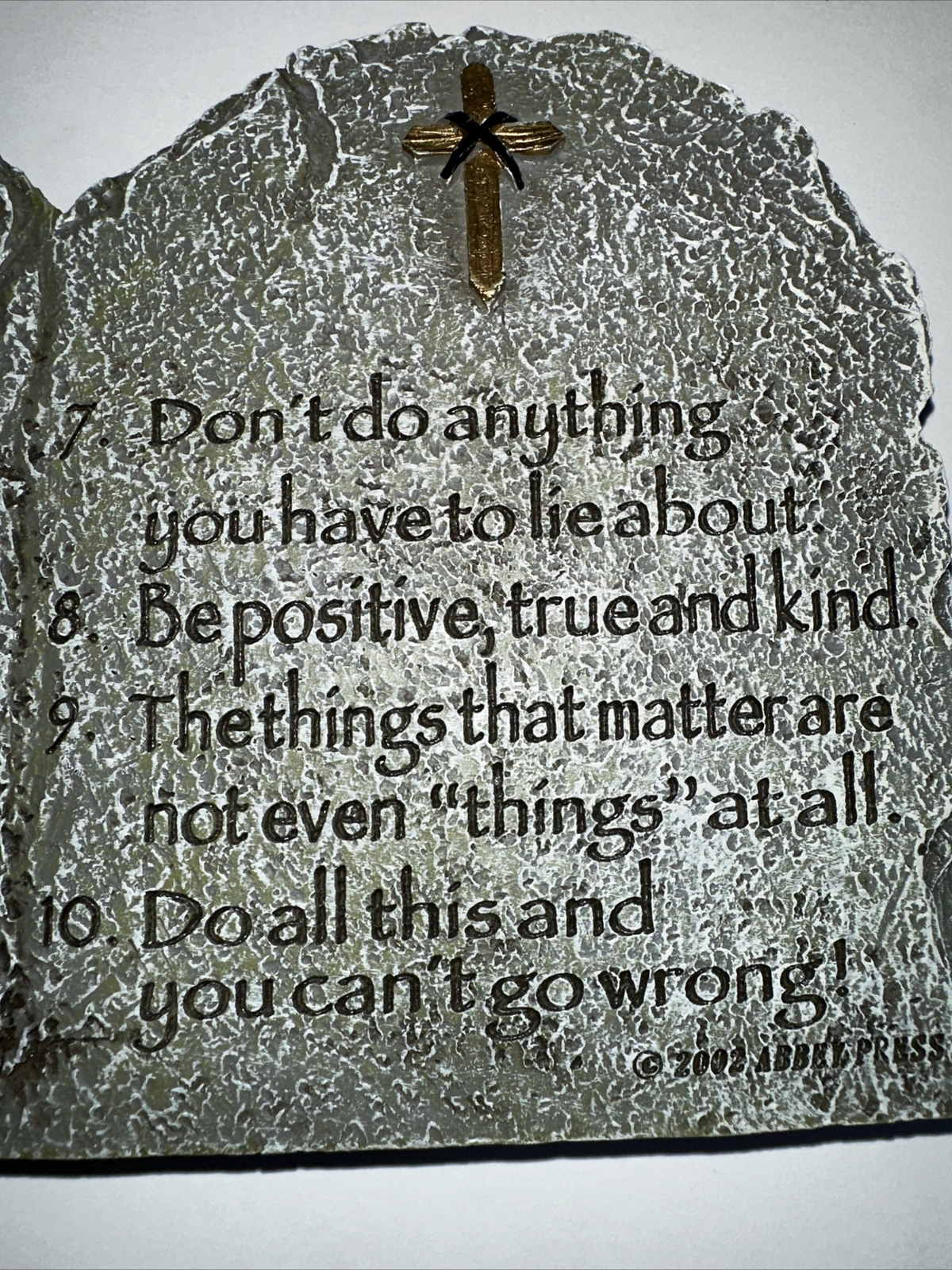Teen Commandments Motivational Frame