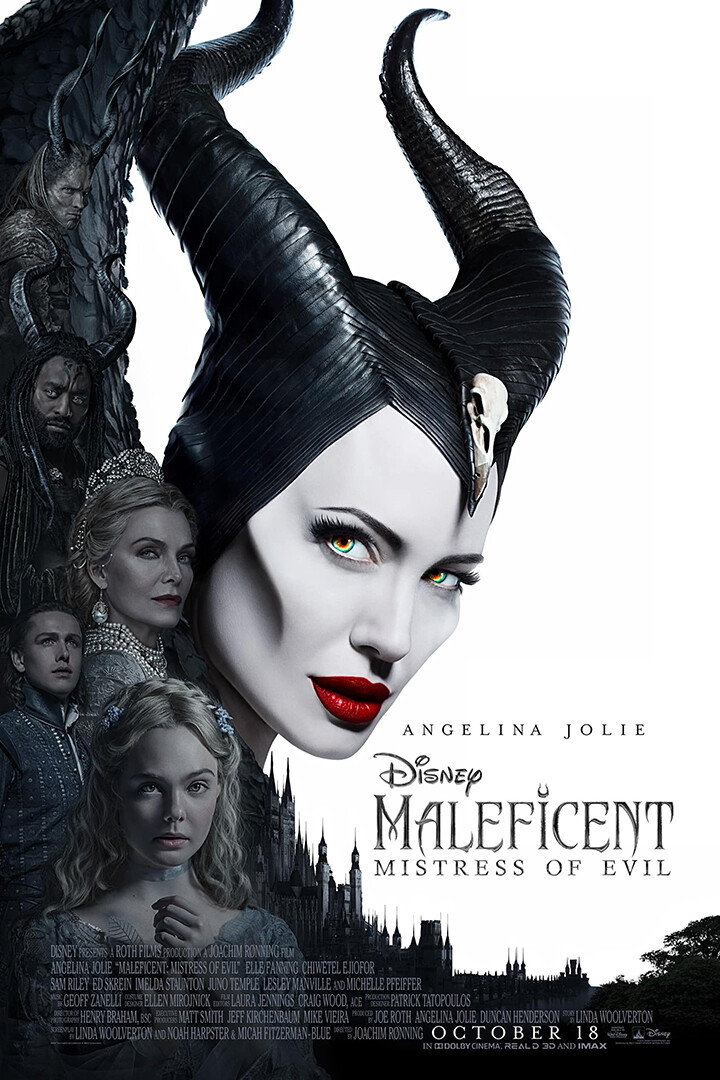 Maleficent Mistress Of Evil Angelina Jolie Movie Art Wall – POSTER 20×30