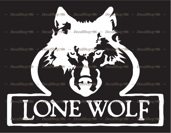 LONE WOLF TreeStands – Hunting/Outdoors – Vinyl Die-Cut Peel N&rsquo; Stick Decals