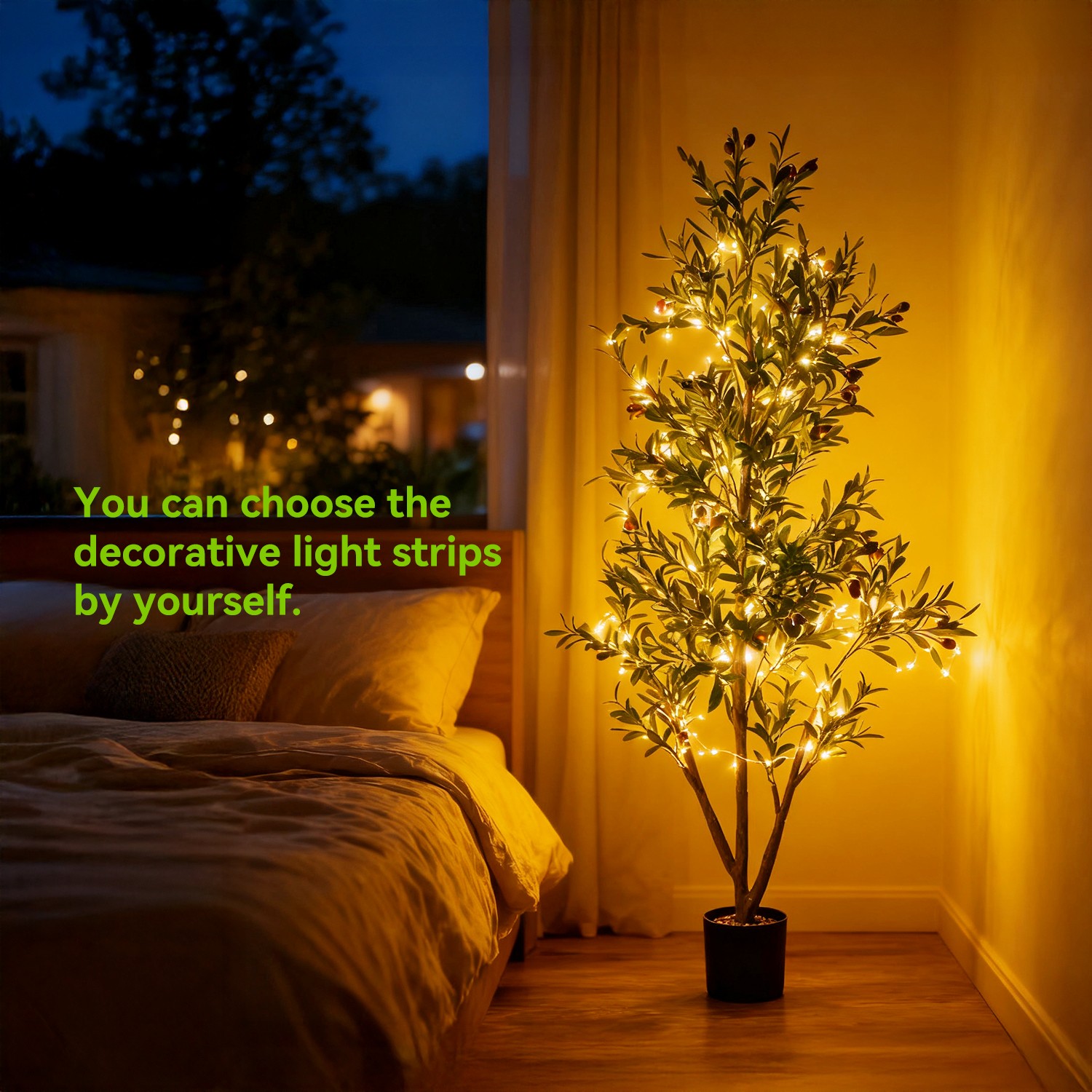 NOVAROOT 5FT/6FT Artificial Tree ihdoor outdoor,Artificial Plants for Home Decor