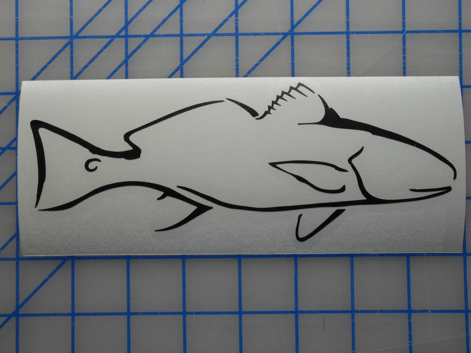 Red Drum Decal Sticker 5.5&Prime; 7.5&Prime; 11&Prime; Inshore Fish Flats Redfish Saltwater Game