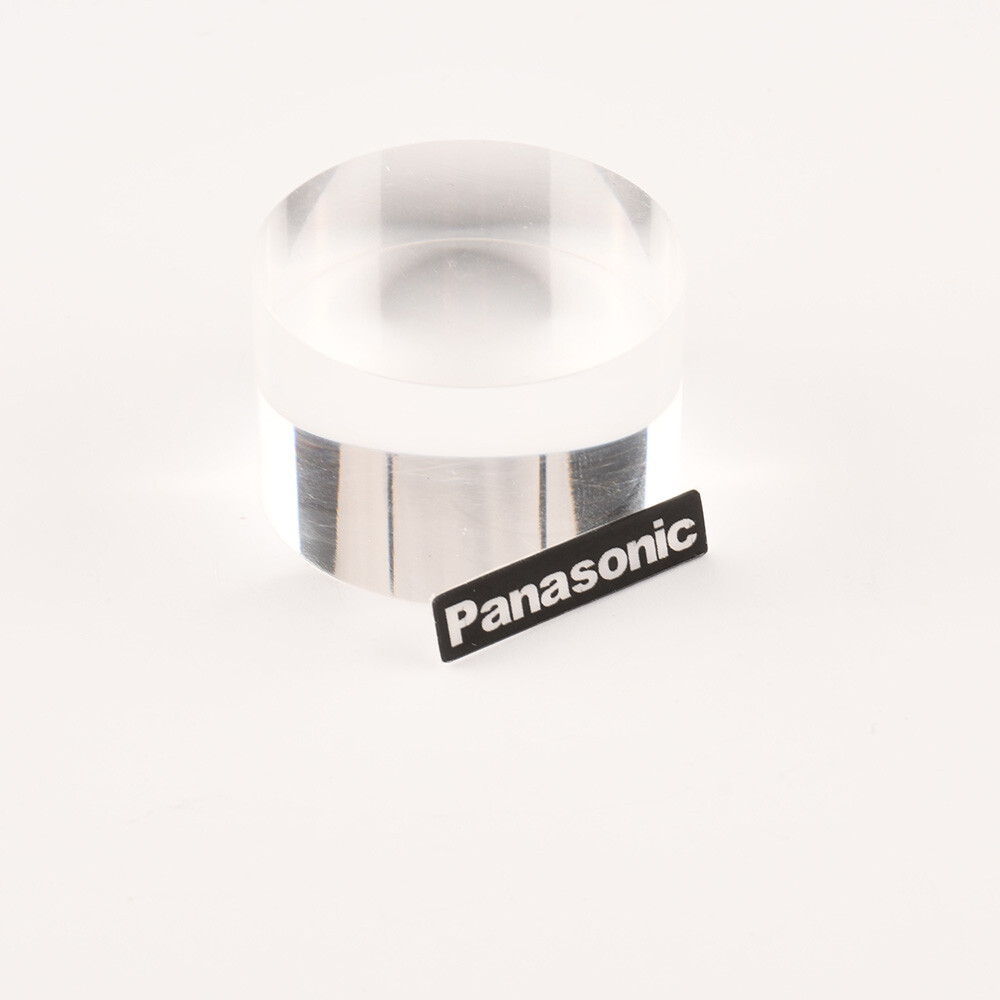 Hard plastic Sticker Panasonic replacement Badge Logo Camcorder DIY Decoration