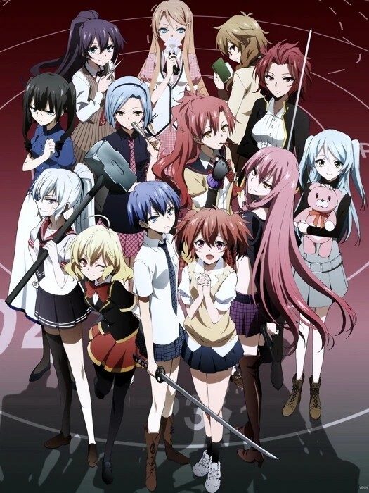 Akuma no Riddle Story Devil Characters Anime Poster print 11&Prime;x17&Prime; home decor
