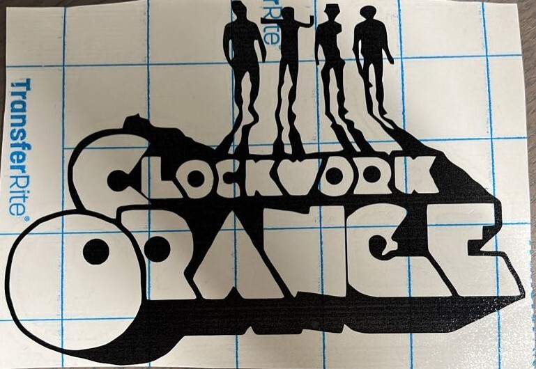 Clockwork Orange Alex die cut vinyl decal sticker wall window 10&Prime; car auto