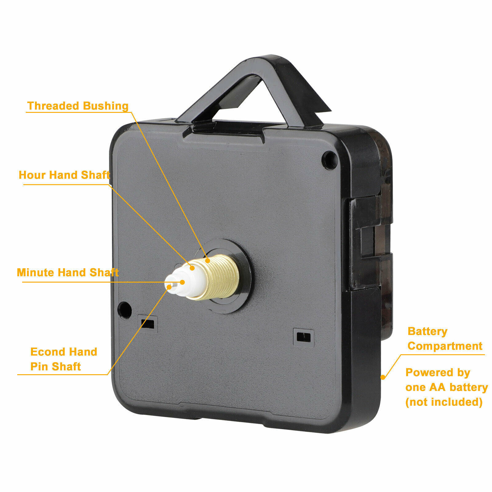 DIY Clock Movement Mechanism Quartz Wall Hands Repair Replacement Tool Parts Kit