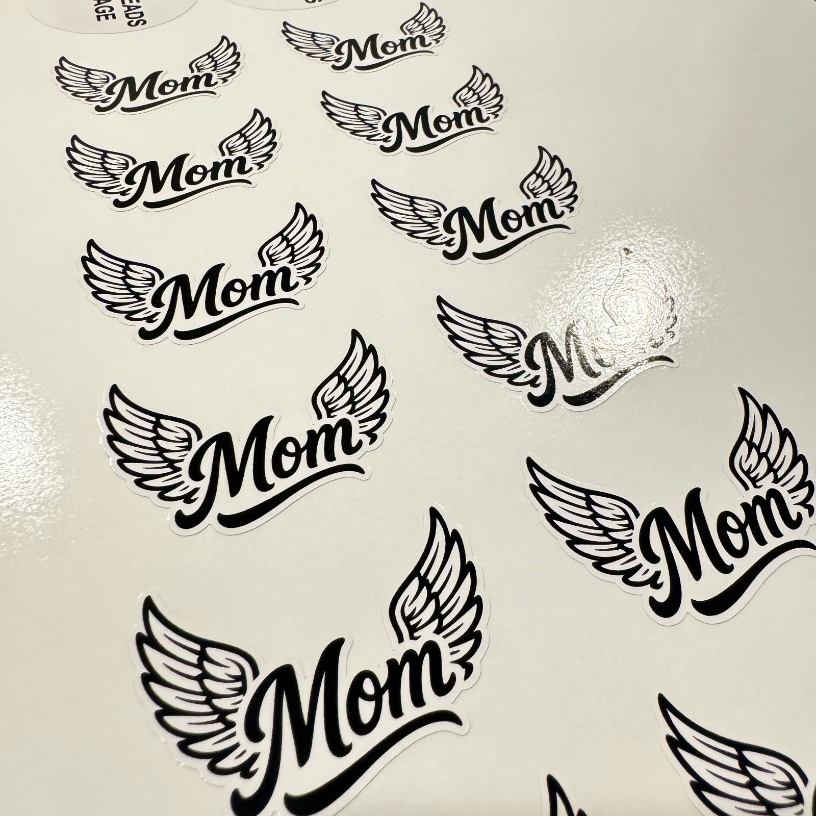 Bulk Custom Laminated Vinyl Stickers – Gloss Printed Multiple Sizes MTO